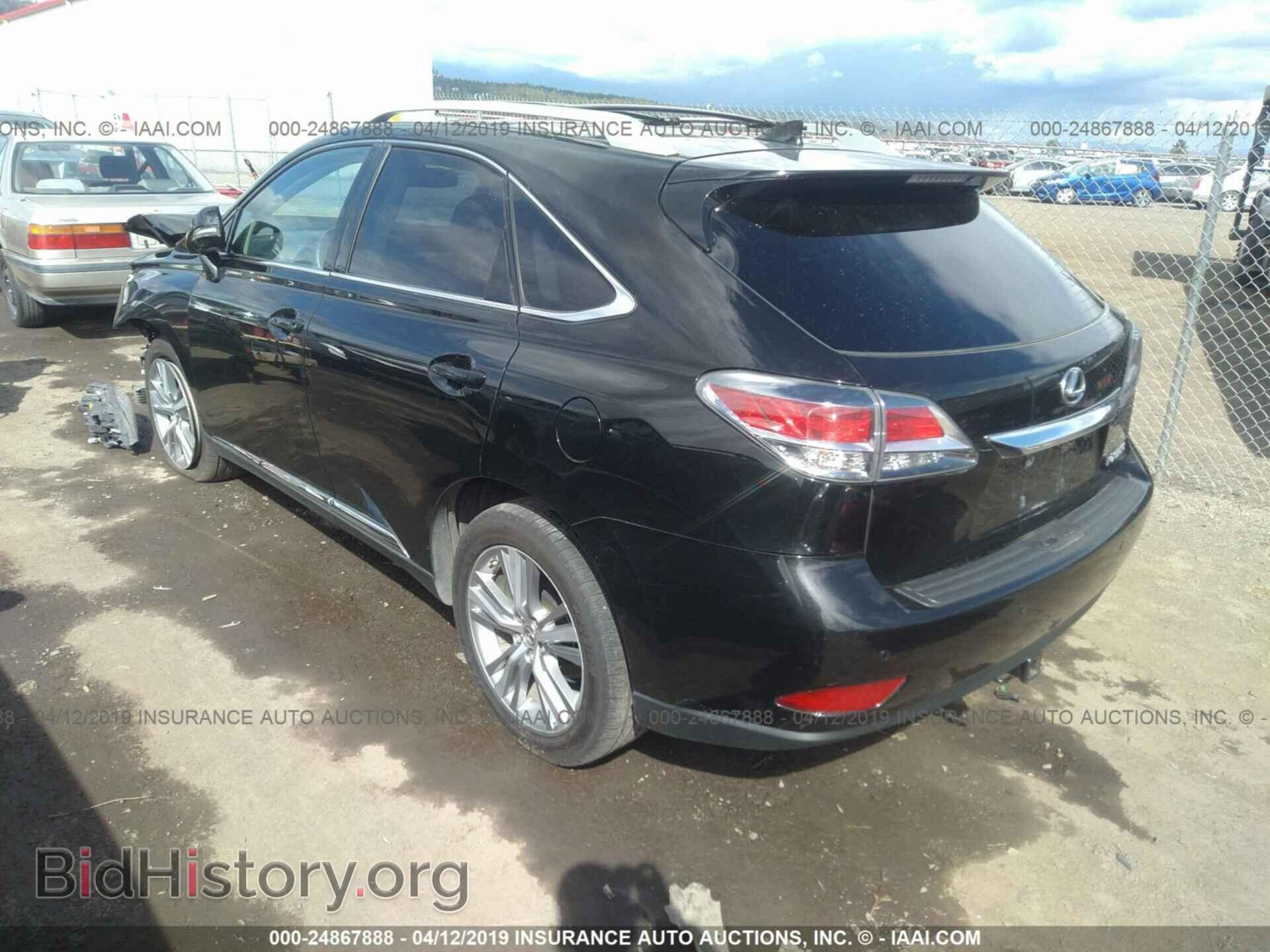 2015 LEXUS RX - VIN: 2T2BK1BA2FC273448 - Фото 3