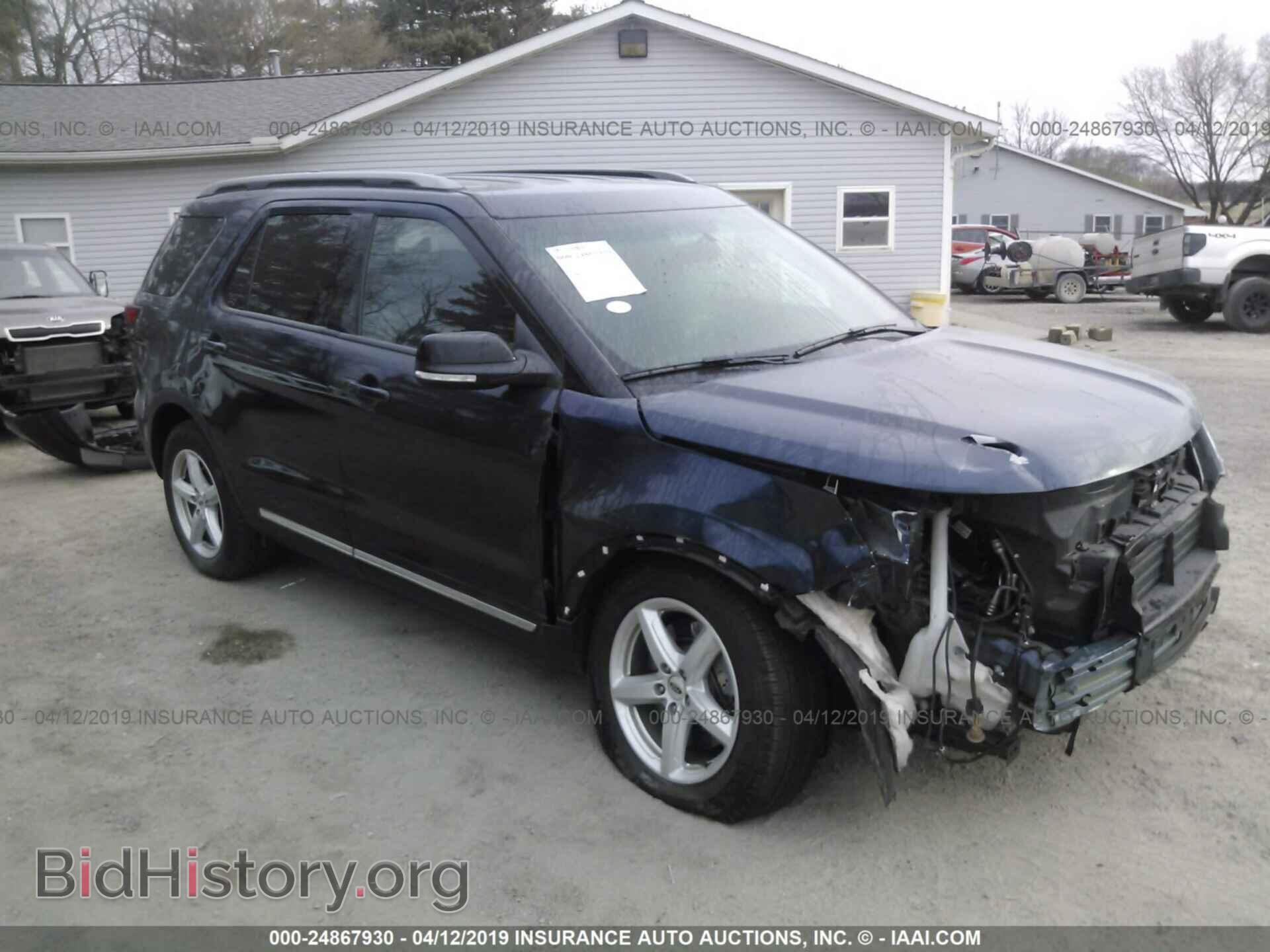 Photo 1FM5K8D83HGB61133 - FORD EXPLORER 2017