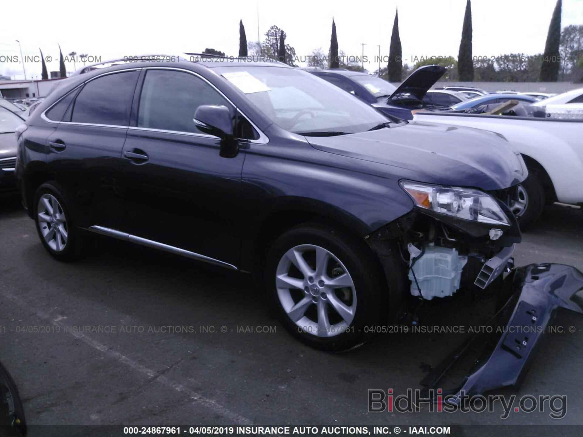 Photo 2T2ZK1BA7BC062822 - LEXUS RX 2011