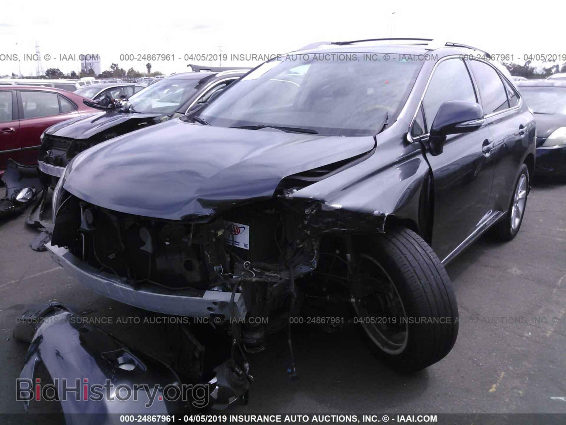 2011 LEXUS RX - VIN: 2T2ZK1BA7BC062822 - Фото 2