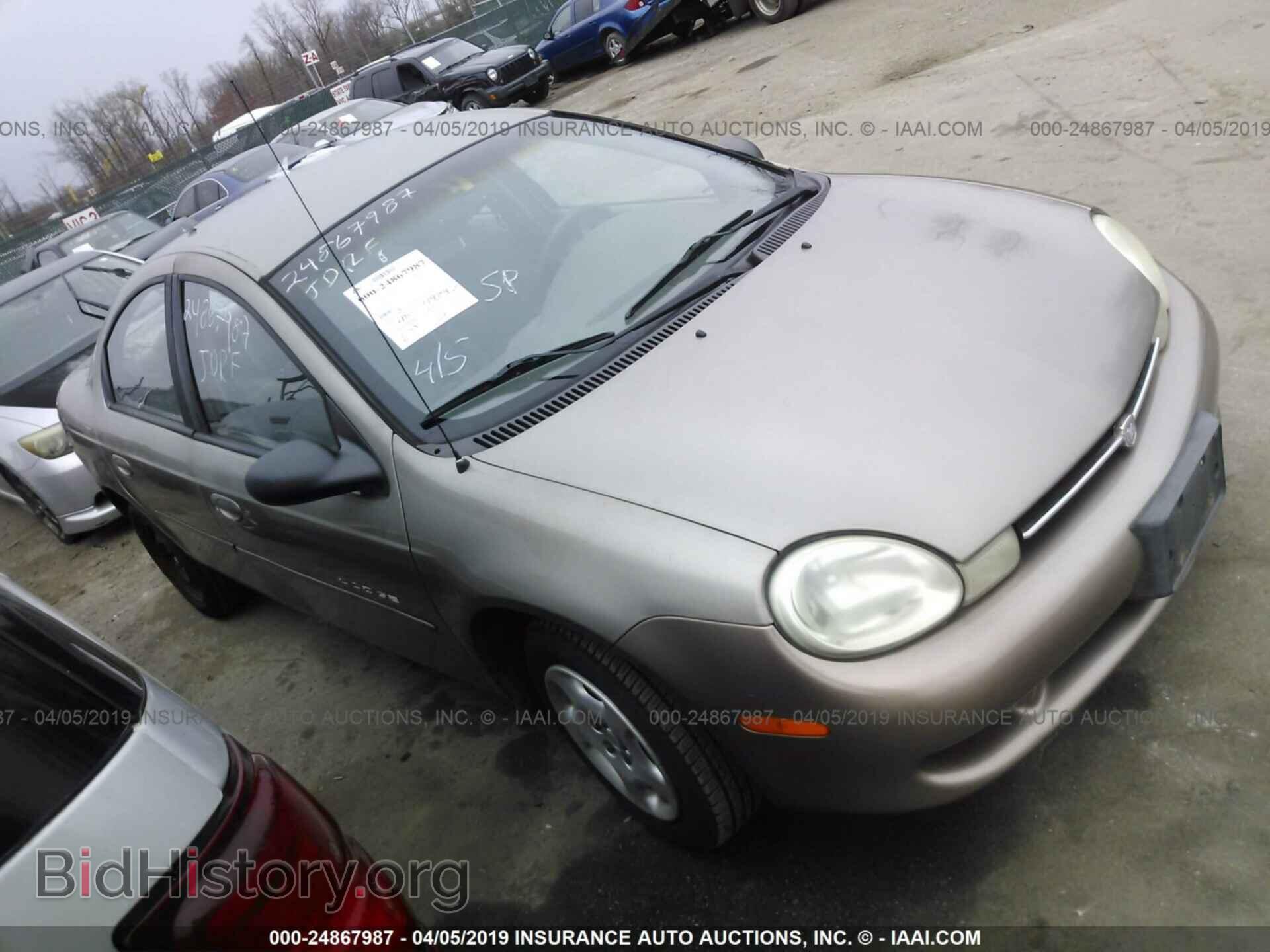 Photo 1B3ES46C9YD687316 - DODGE NEON 2000