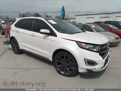 2016 Ford EDGE, white — VIN 2FMPK4AP3GBC05179, IAAI