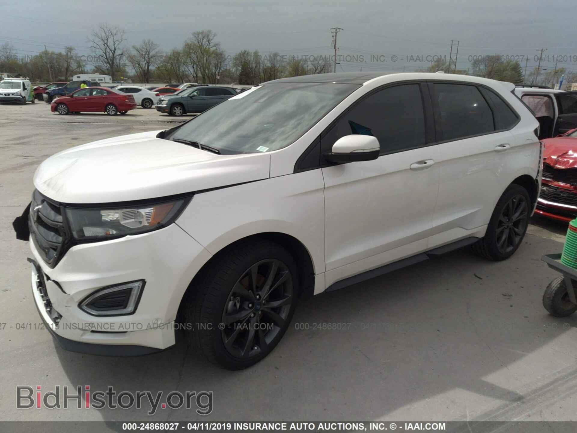 2016 FORD EDGE - VIN: 2FMPK4AP3GBC05179 - Фото 2