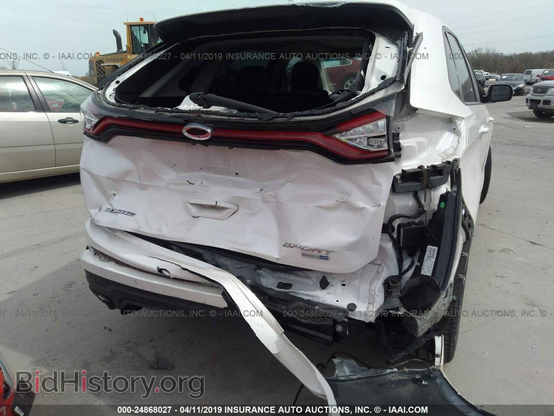 2016 FORD EDGE - VIN: 2FMPK4AP3GBC05179 - Фото 6