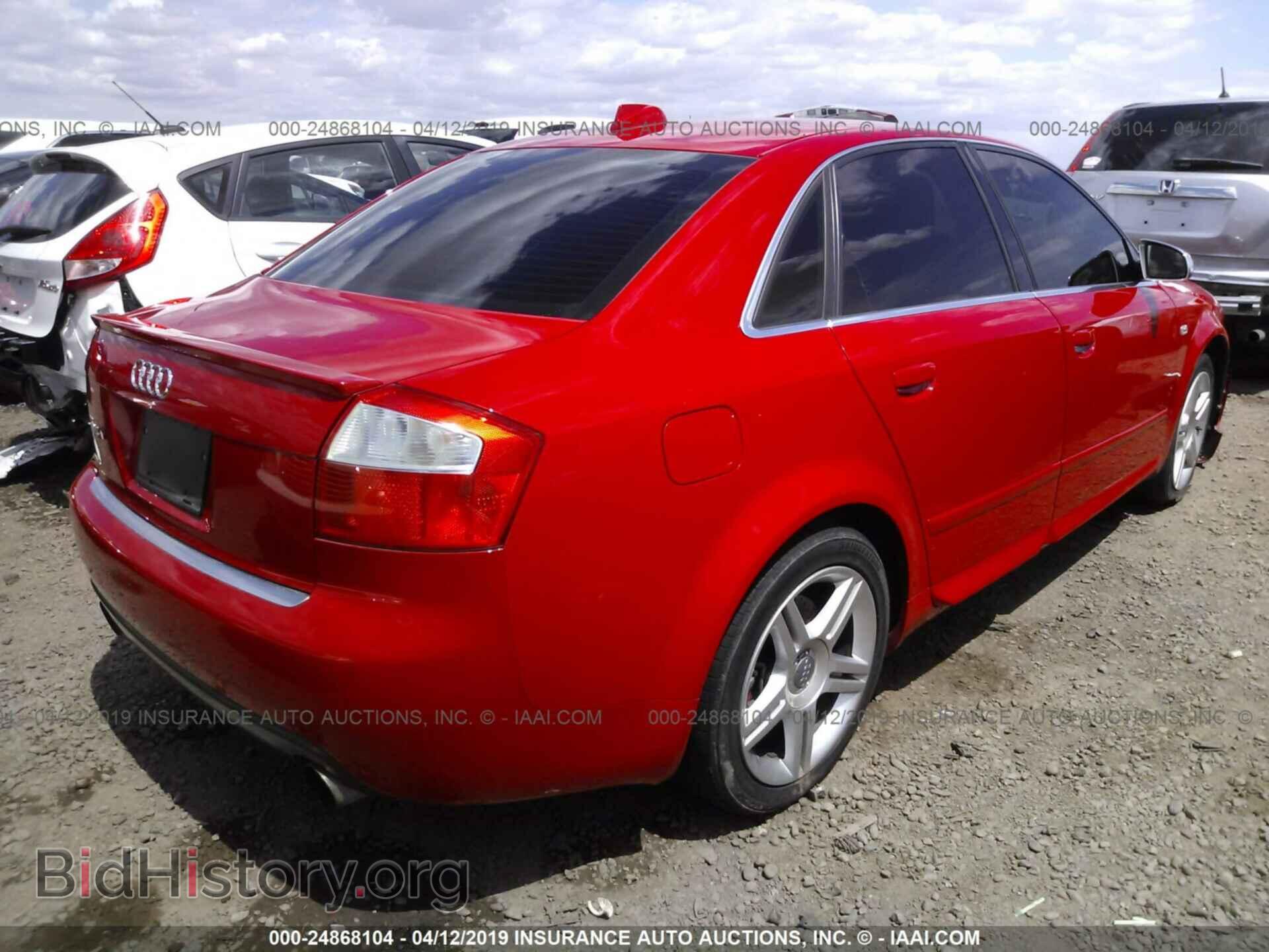 2004 AUDI S4 - VIN: WAUPL68E04A107331 - Фото 4