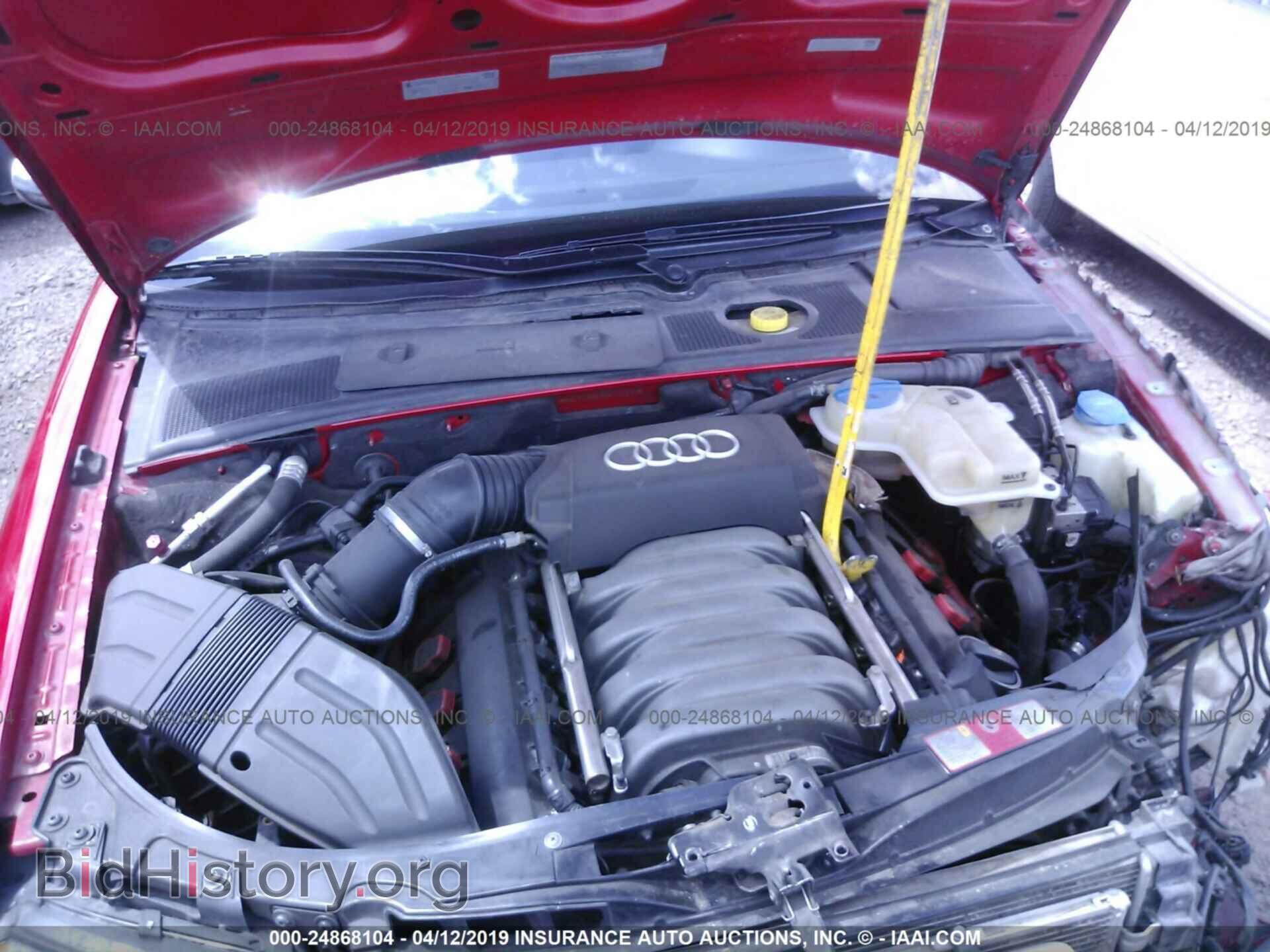 2004 AUDI S4 - VIN: WAUPL68E04A107331 - Фото 10