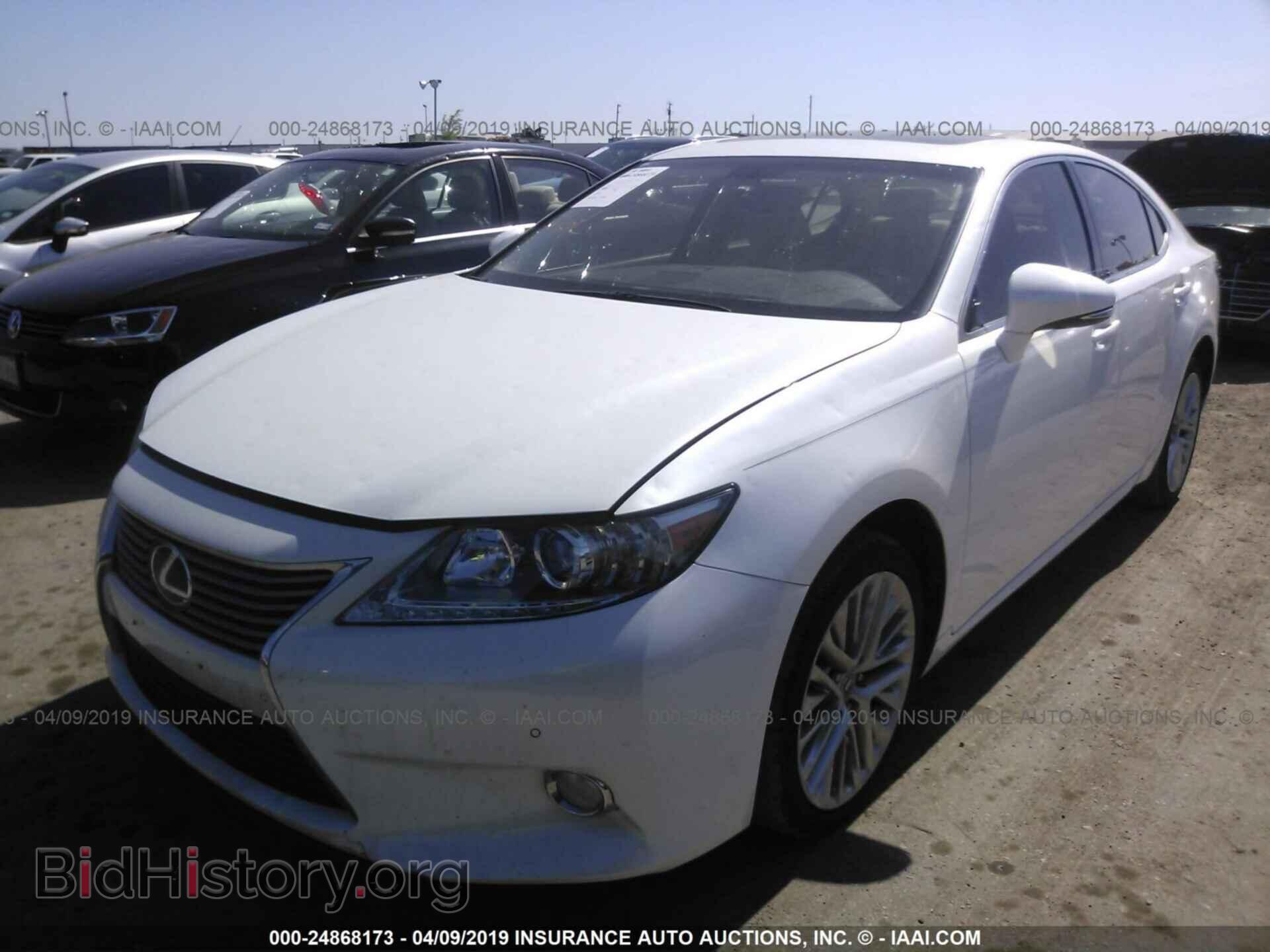 2013 LEXUS ES - VIN: JTHBK1GG6D2053872 - Photo 2