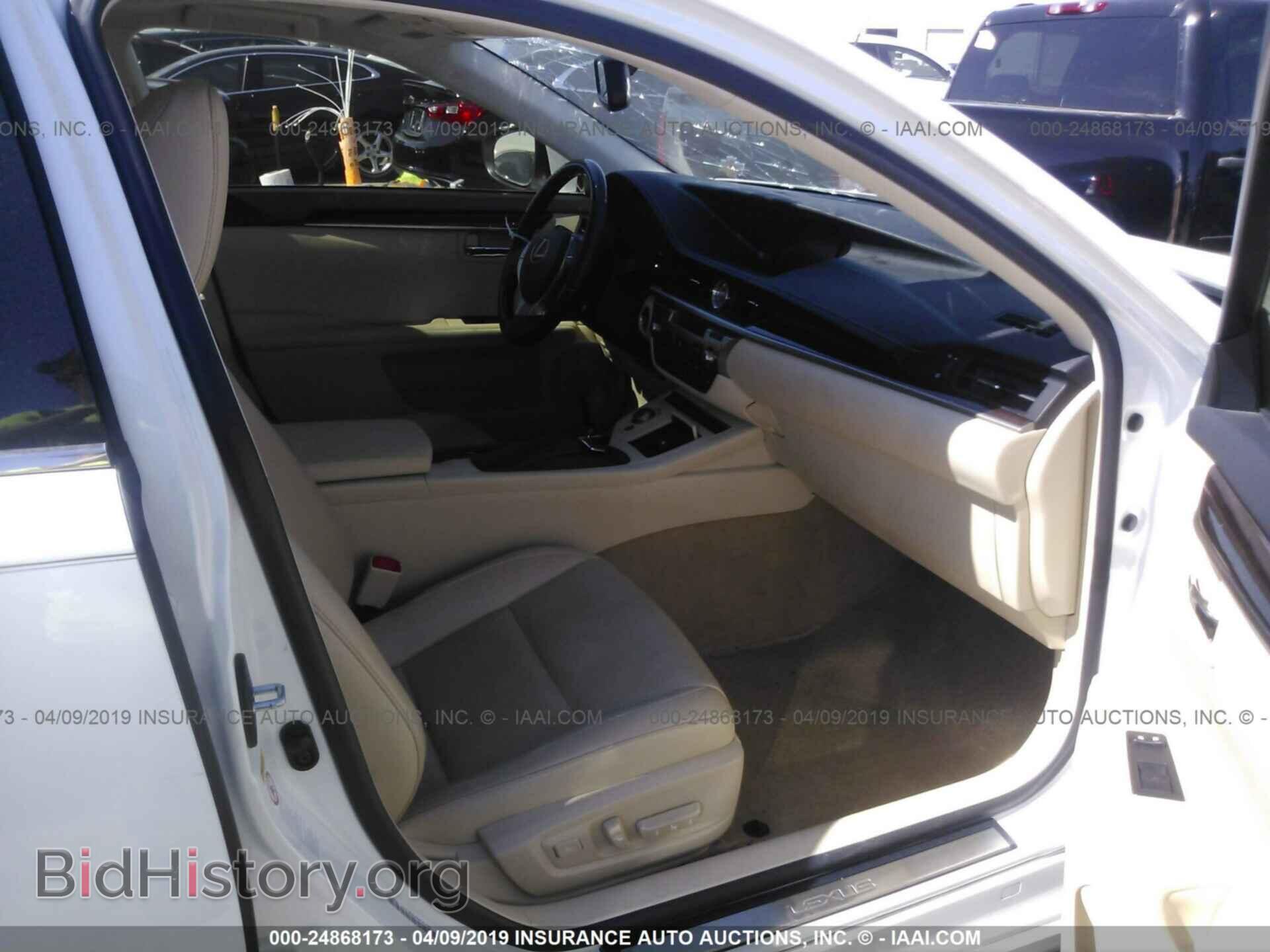 2013 LEXUS ES - VIN: JTHBK1GG6D2053872 - Photo 5
