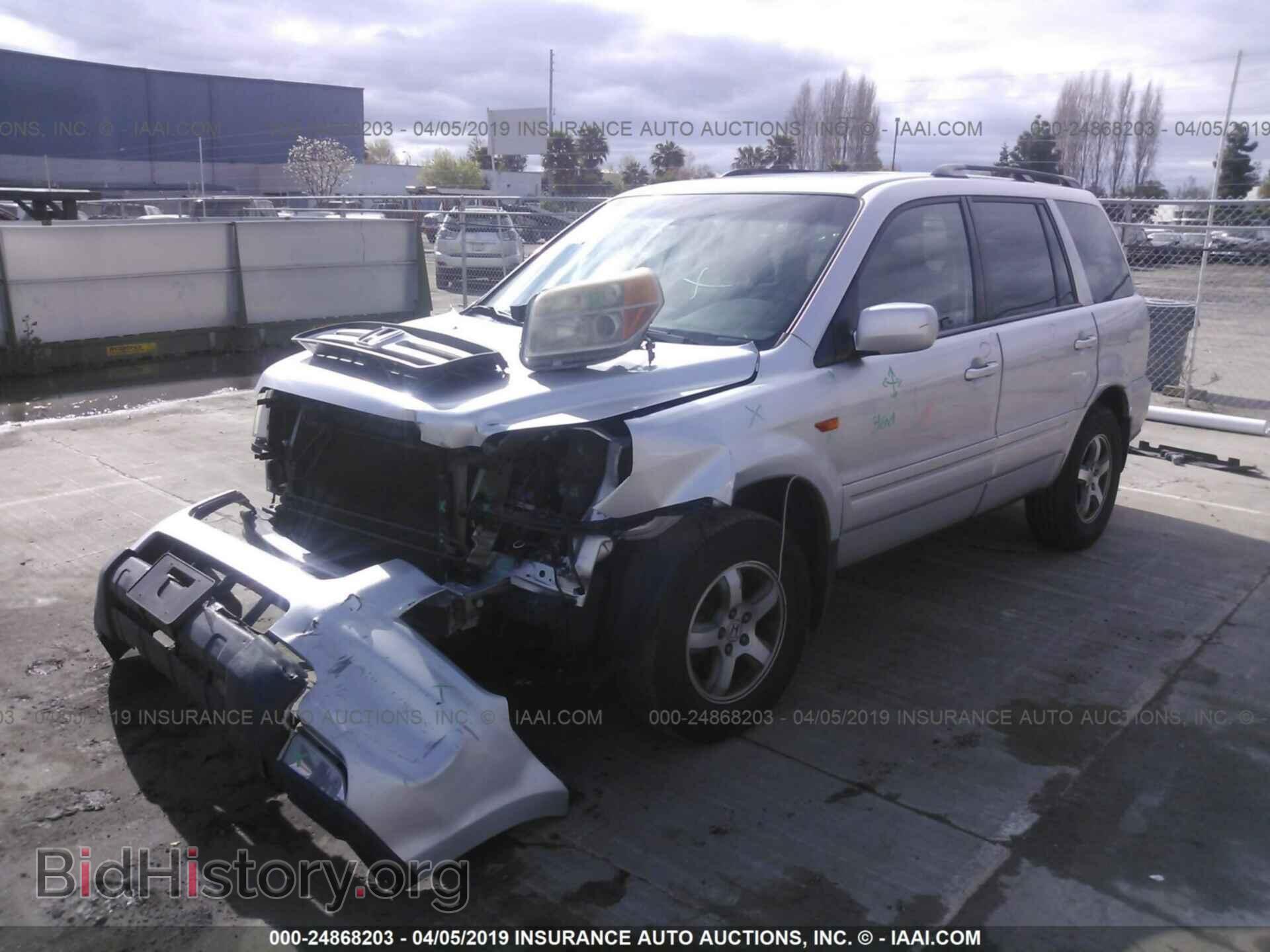 2007 HONDA PILOT - VIN: 5FNYF28557B032497 - Фото 2