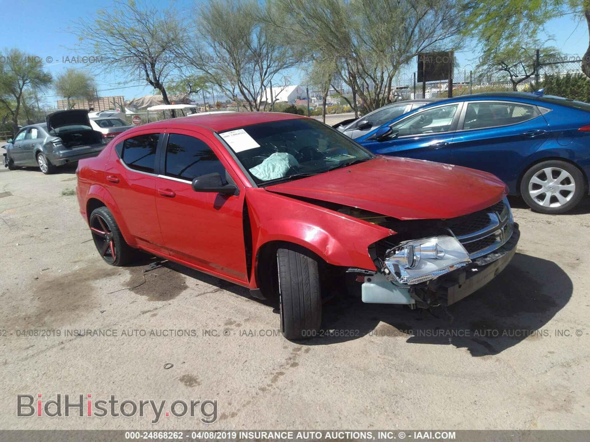 Photo 1C3CDZAB3DN757378 - DODGE AVENGER 2013