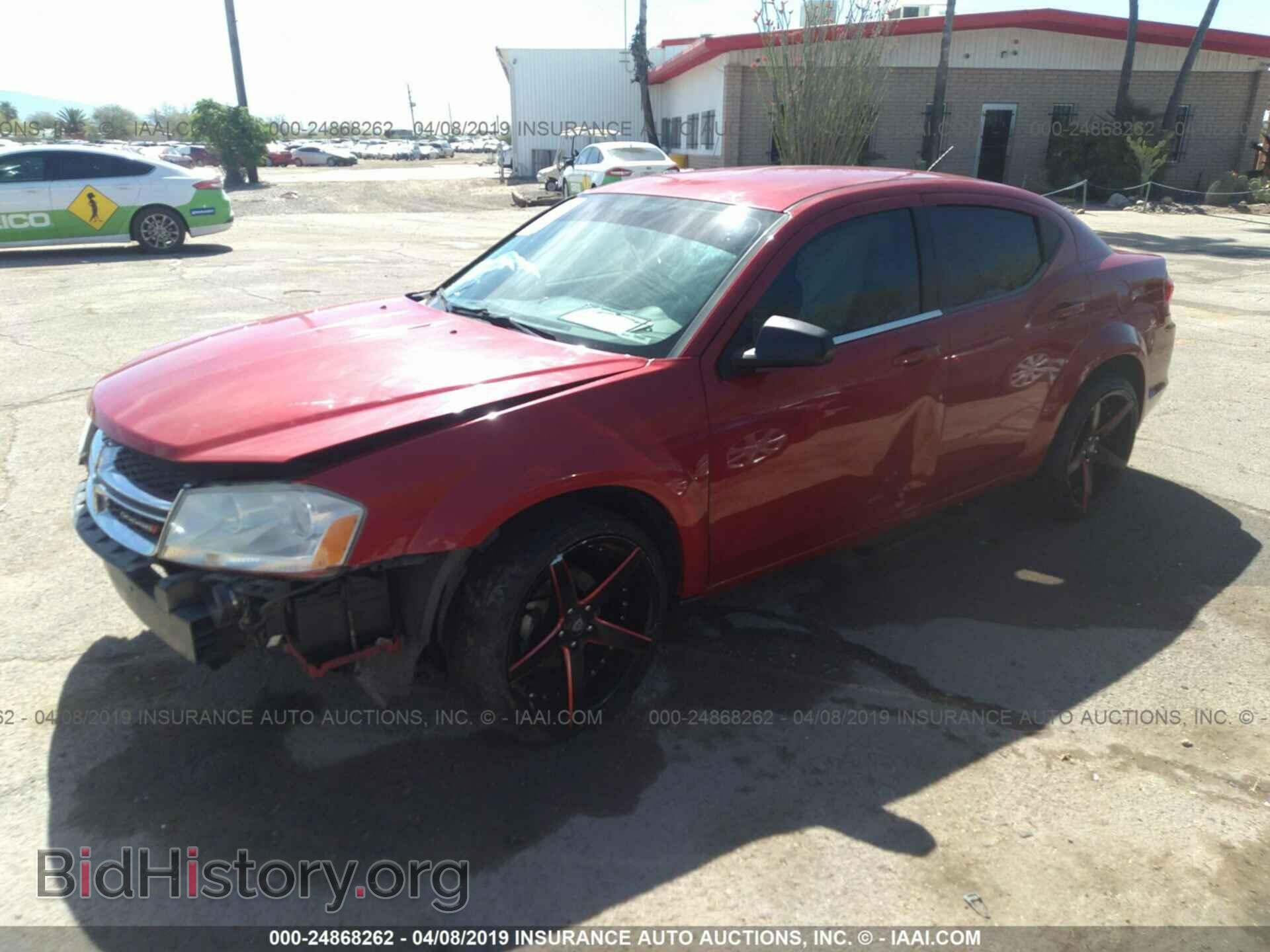 2013 DODGE AVENGER - VIN: 1C3CDZAB3DN757378 - Фото 2