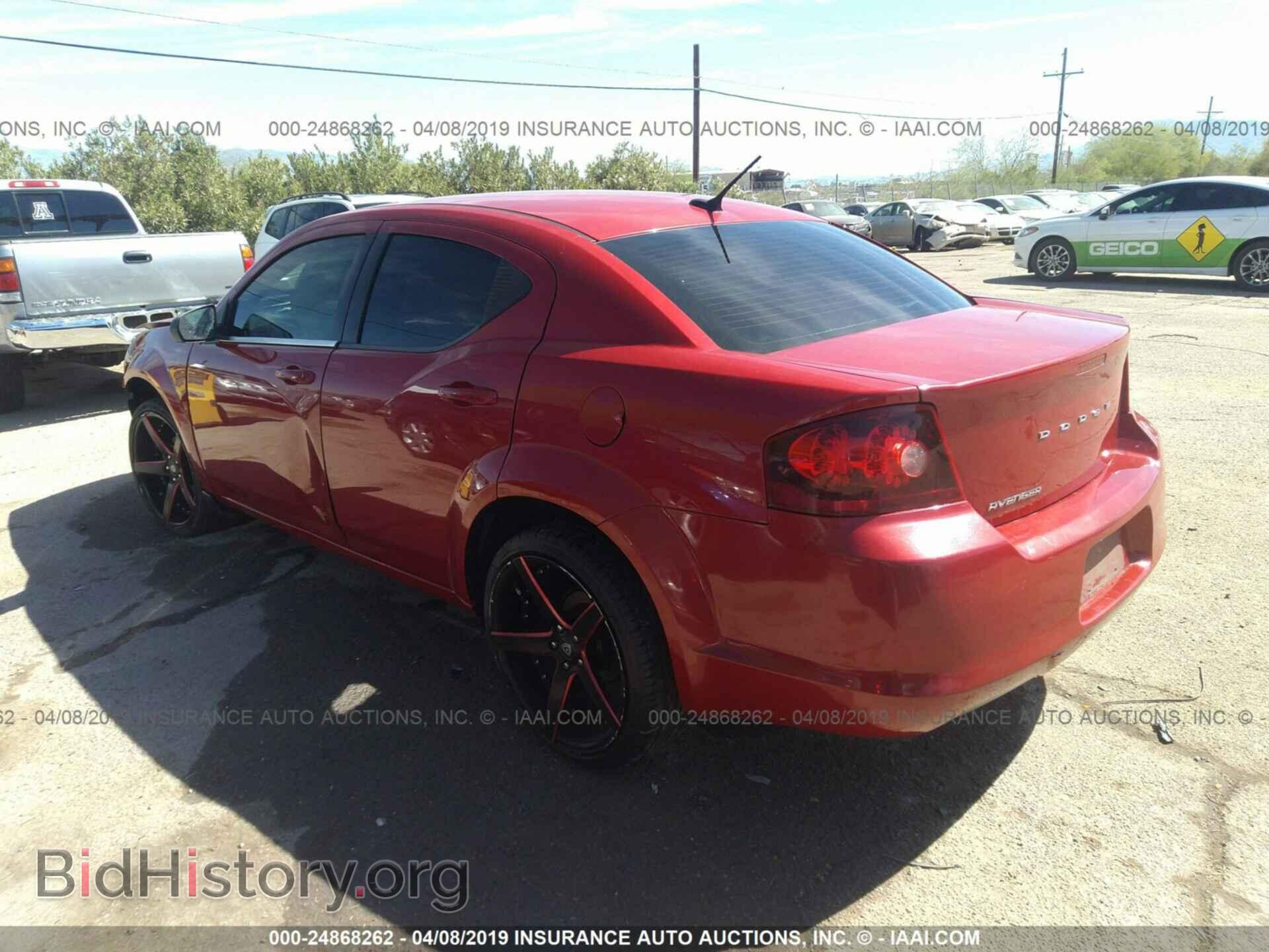 2013 DODGE AVENGER - VIN: 1C3CDZAB3DN757378 - Фото 3
