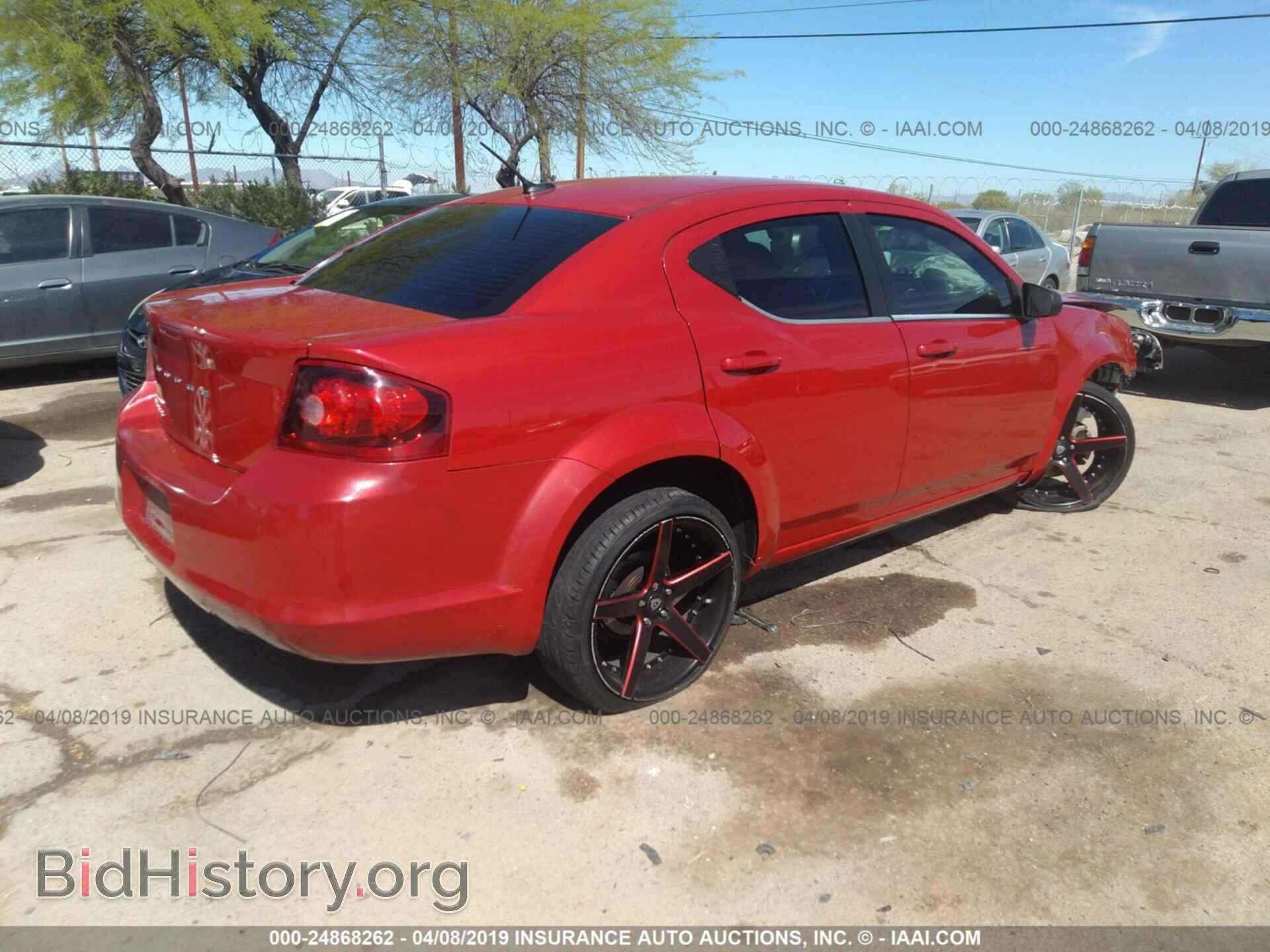 2013 DODGE AVENGER - VIN: 1C3CDZAB3DN757378 - Фото 4