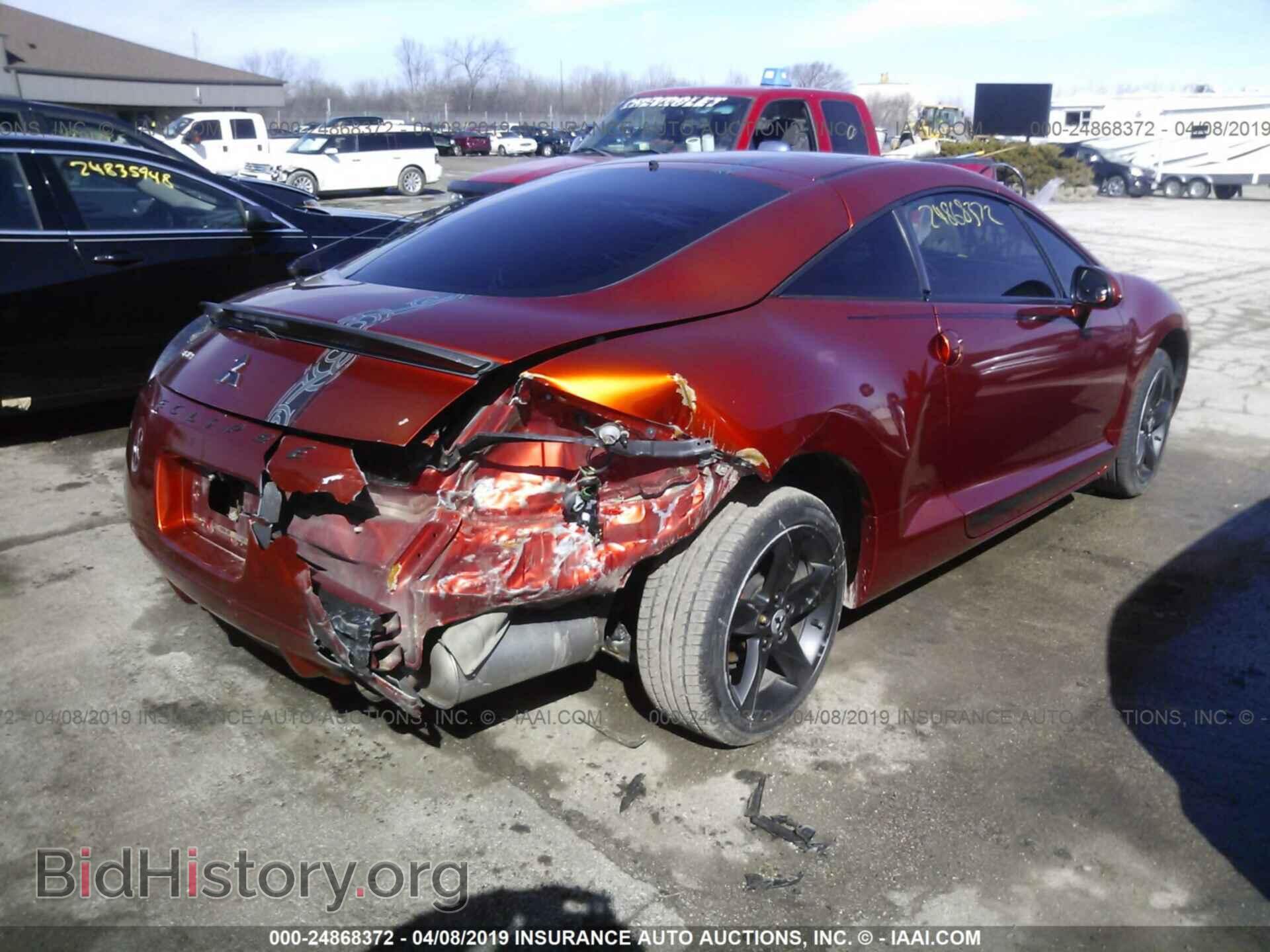 2007 MITSUBISHI ECLIPSE - VIN: 4A3AK24F67E023060 - Photo 4