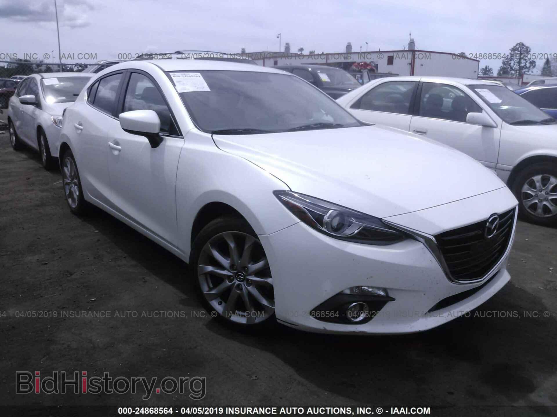 Фотография JM1BM1L38E1201591 - MAZDA 3 2014