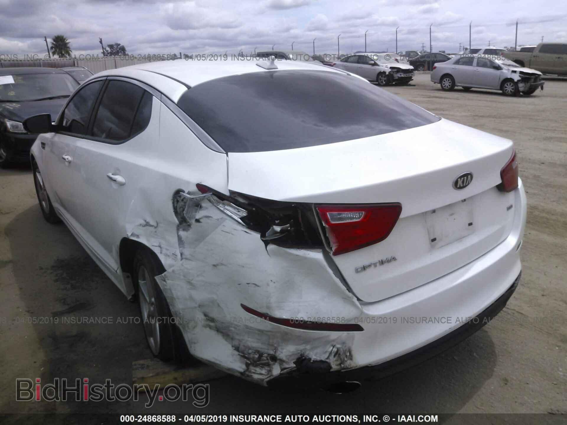 2015 KIA OPTIMA - VIN: KNAGM4A74F5580223 - Фото 3