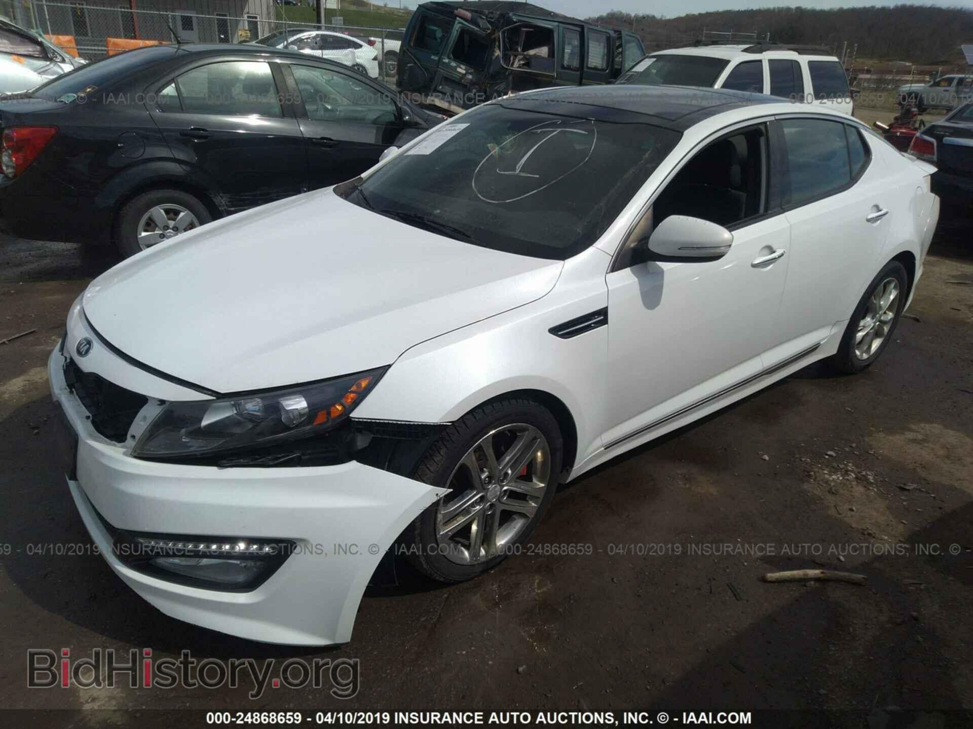 2013 KIA OPTIMA - VIN: 5XXGR4A61DG095171 - Фото 2