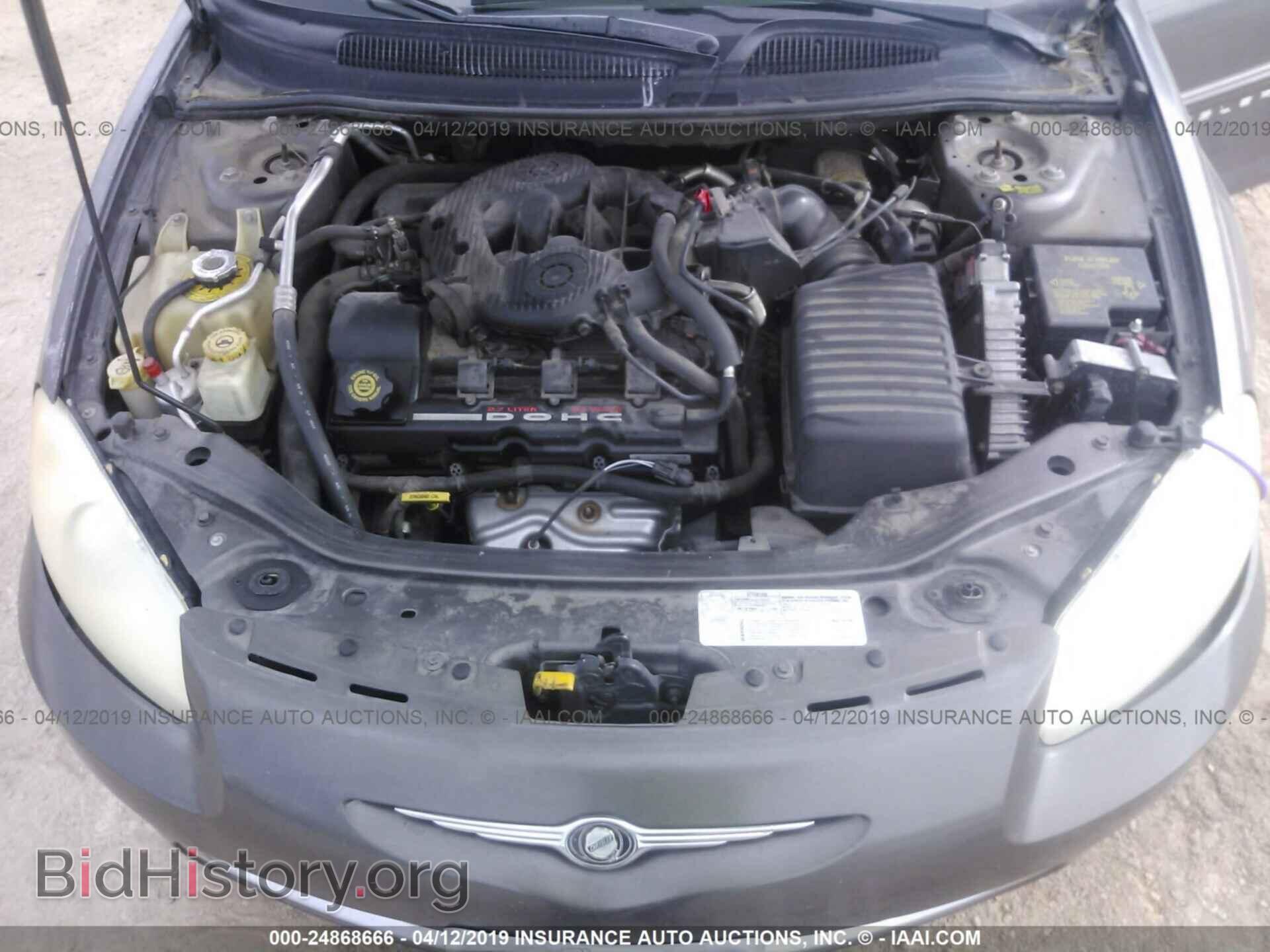 2001 CHRYSLER SEBRING - VIN: 1C3EL46U01N568742 - Photo 10