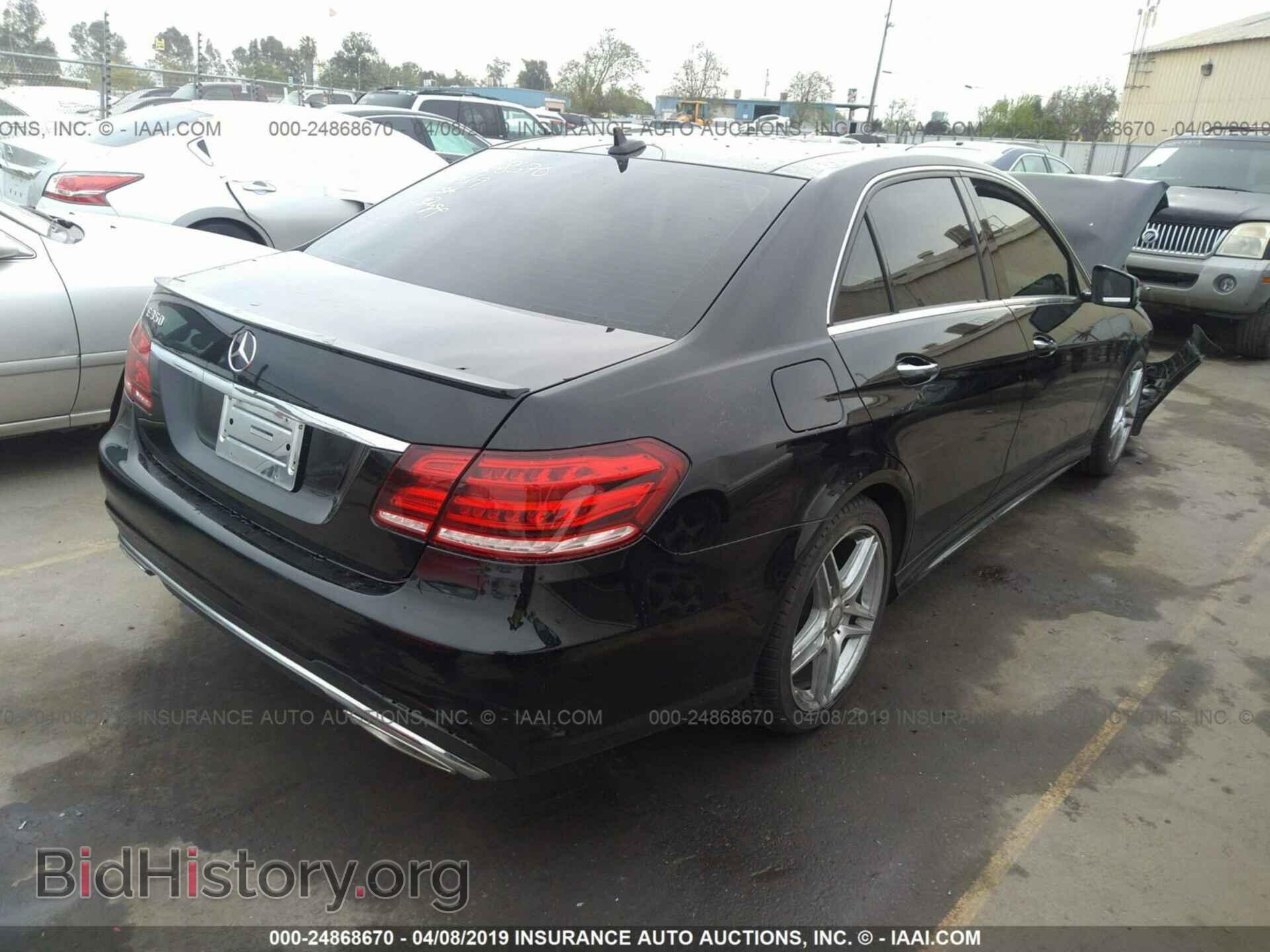2014 MERCEDES-BENZ E - VIN: WDDHF5KB5EA891164 - Photo 4