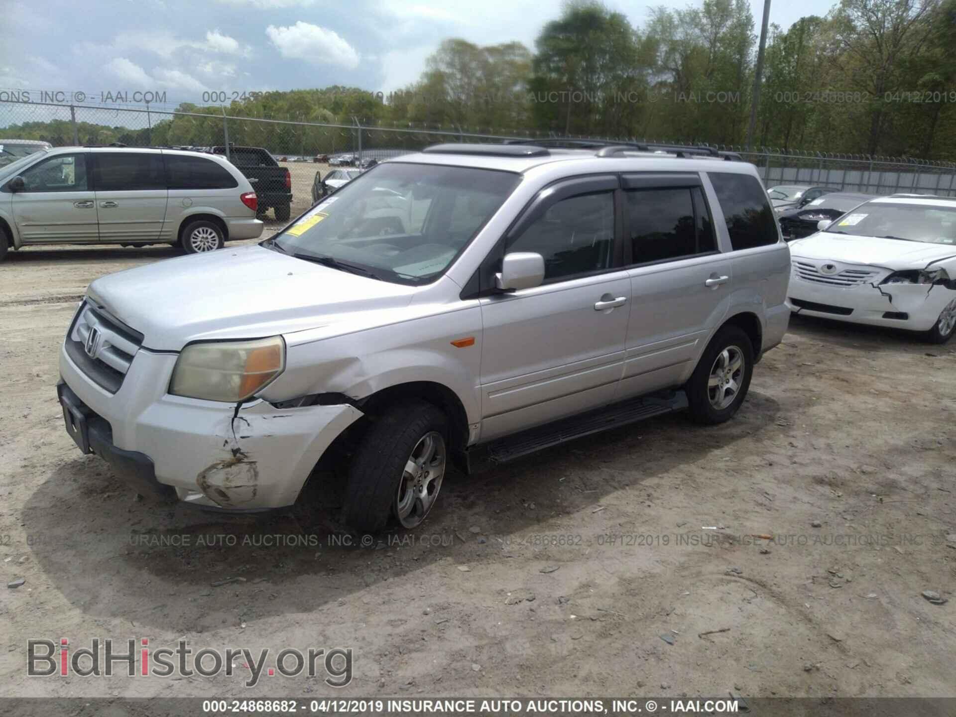 2006 HONDA PILOT - VIN: 5FNYF18586B010910 - Фото 2