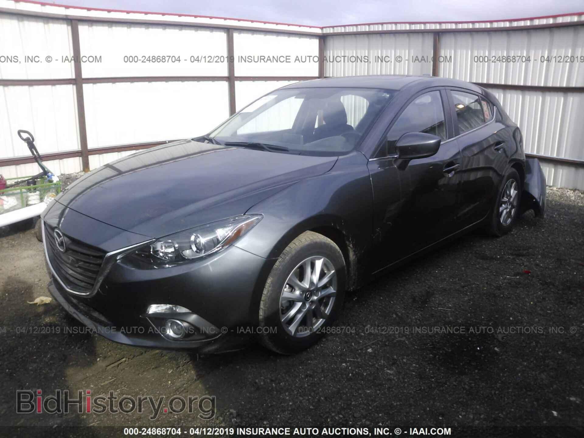 2014 MAZDA 3 - VIN: JM1BM1L71E1126283 - Фото 2