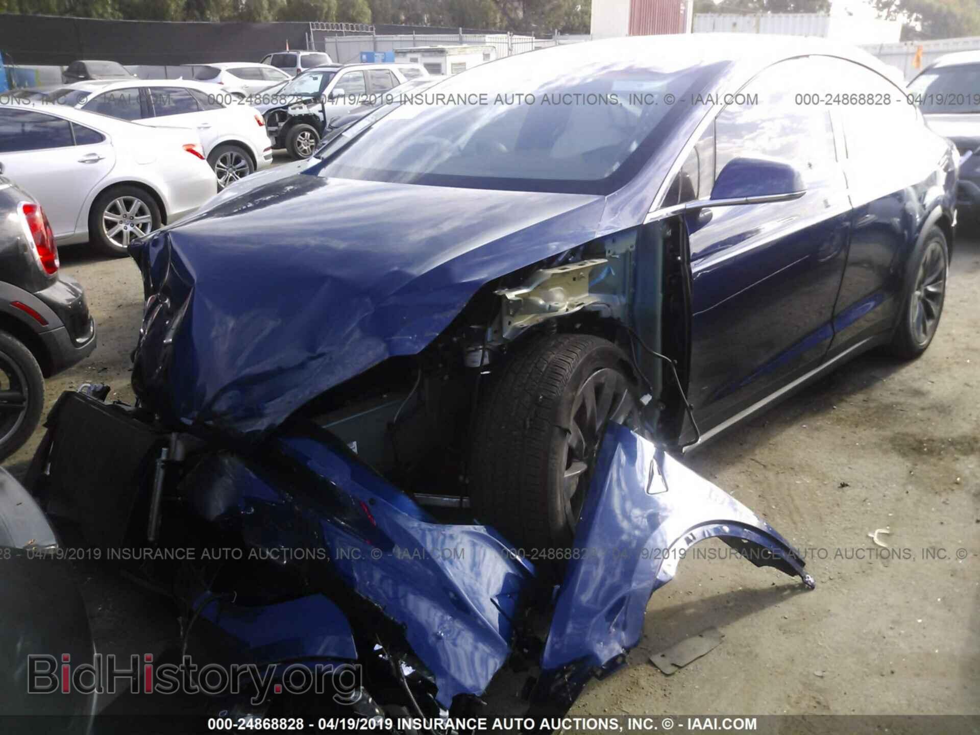 2018 TESLA MODEL X - VIN: 5YJXCBE44JF129844 - Фото 2