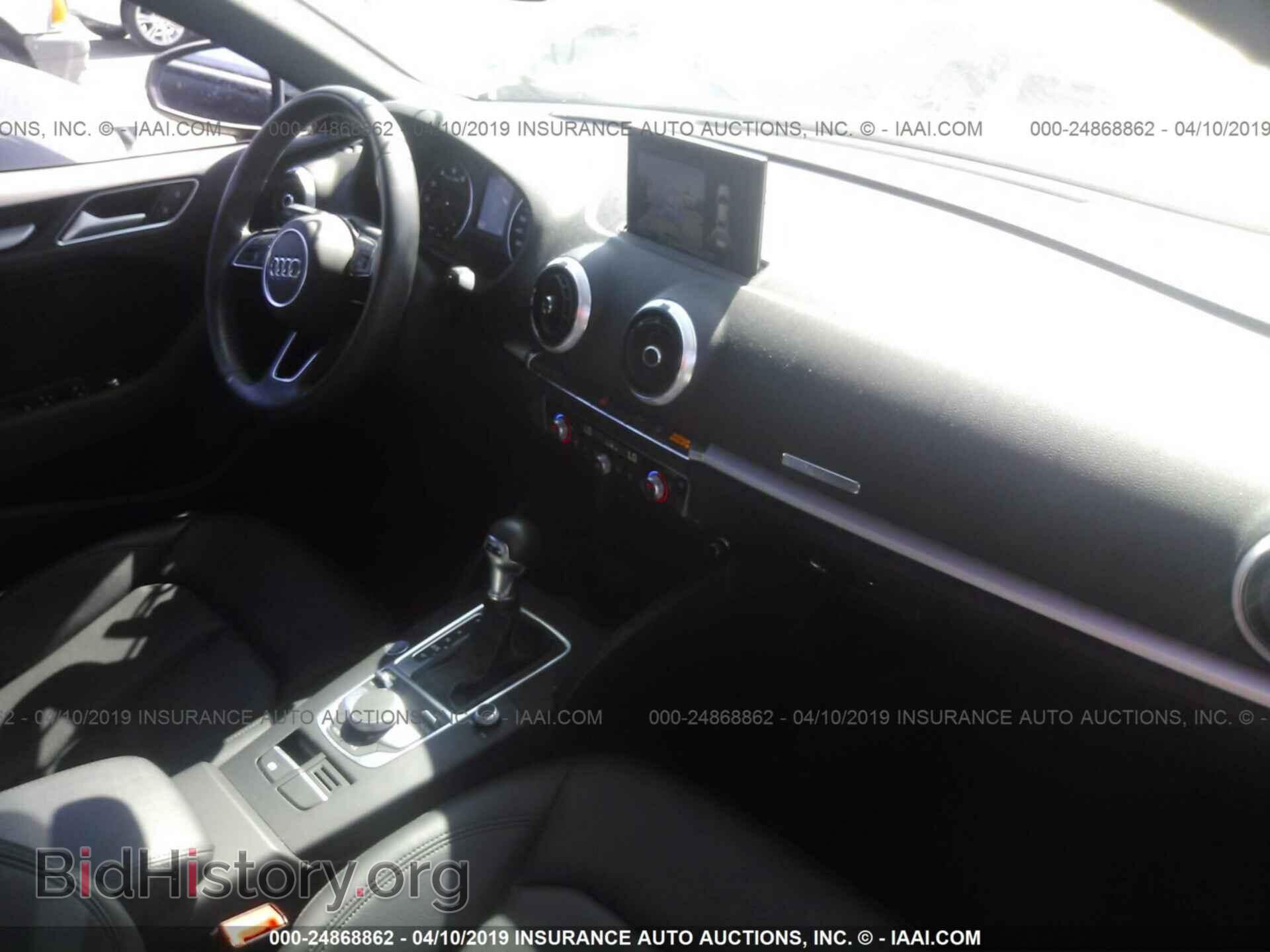 2017 AUDI A3 - VIN: WAUAUGFF3H1059415 - Фото 5