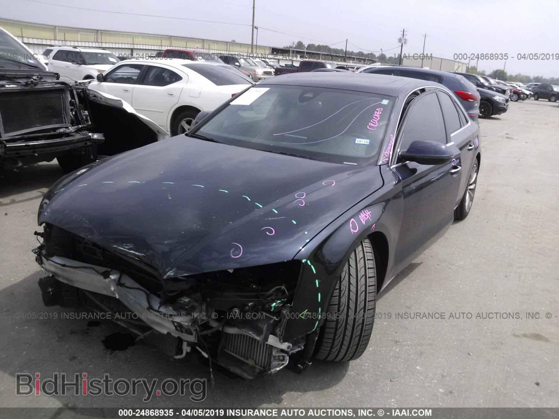 2014 AUDI A8 - VIN: WAURMAFD0EN001927 - Фото 2