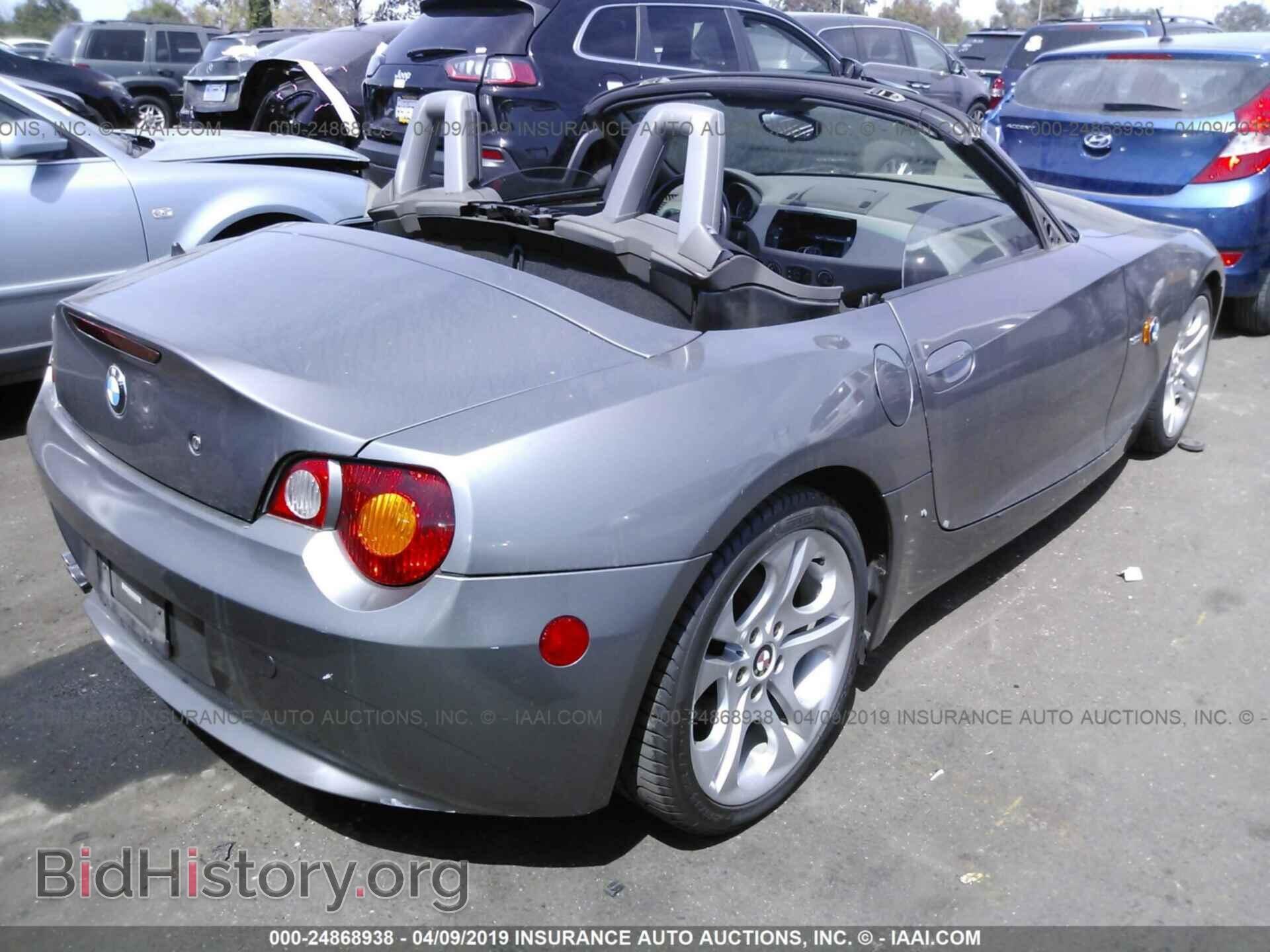 2003 BMW Z4 - VIN: 4USBT53473LT22014 - Фото 4