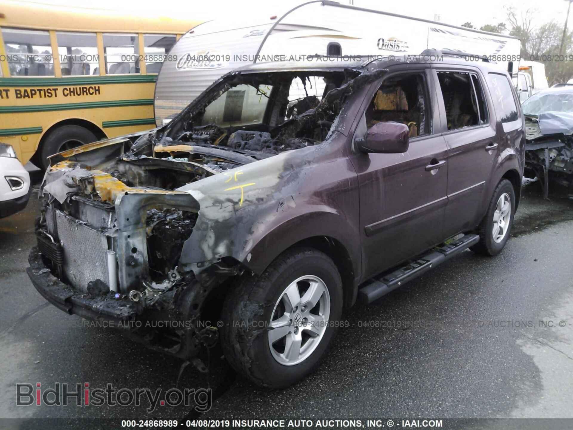 2011 HONDA PILOT - VIN: 5FNYF3H6XBB041607 - Фото 2