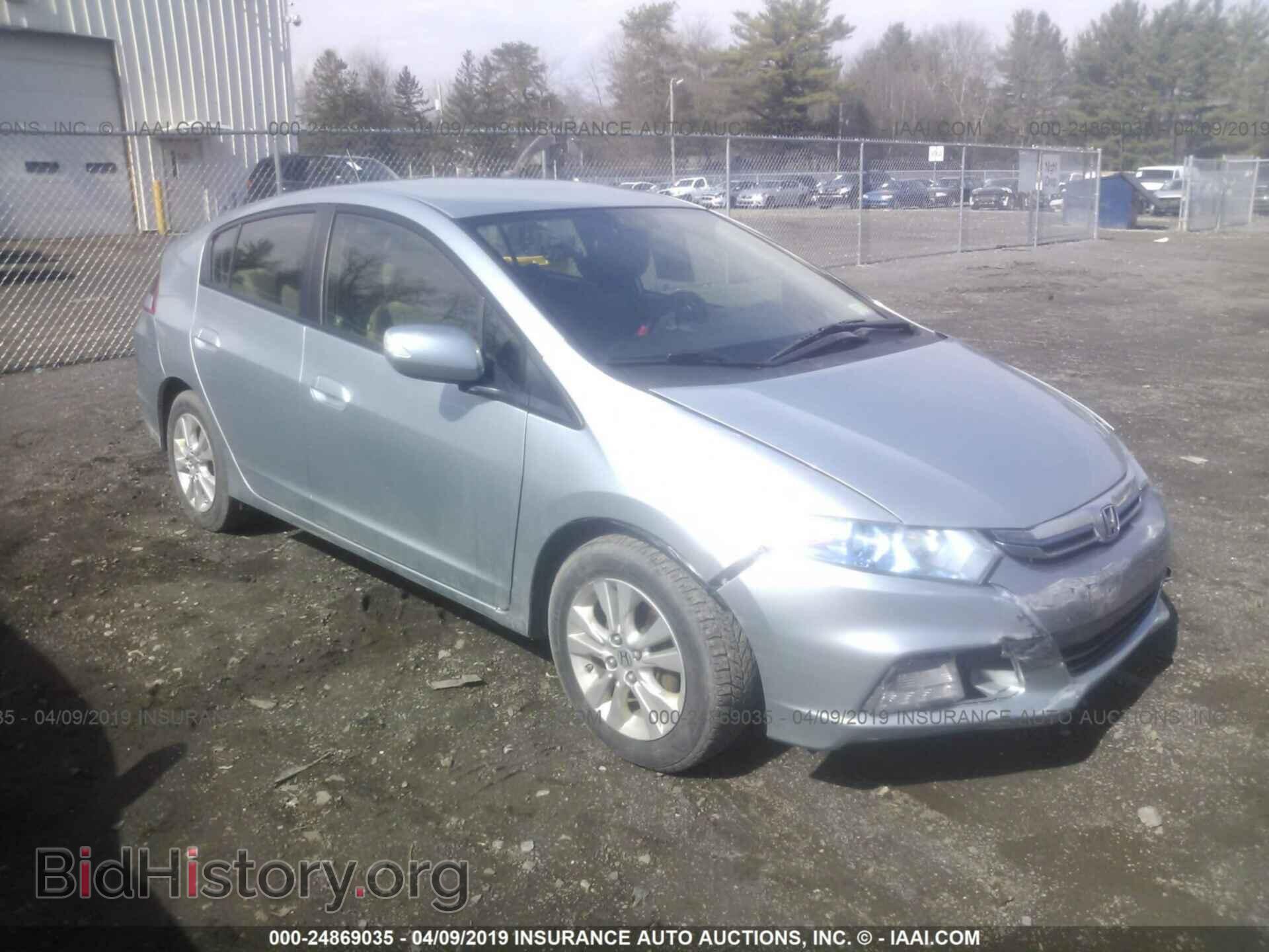 Photo JHMZE2H75CS006714 - HONDA INSIGHT 2012