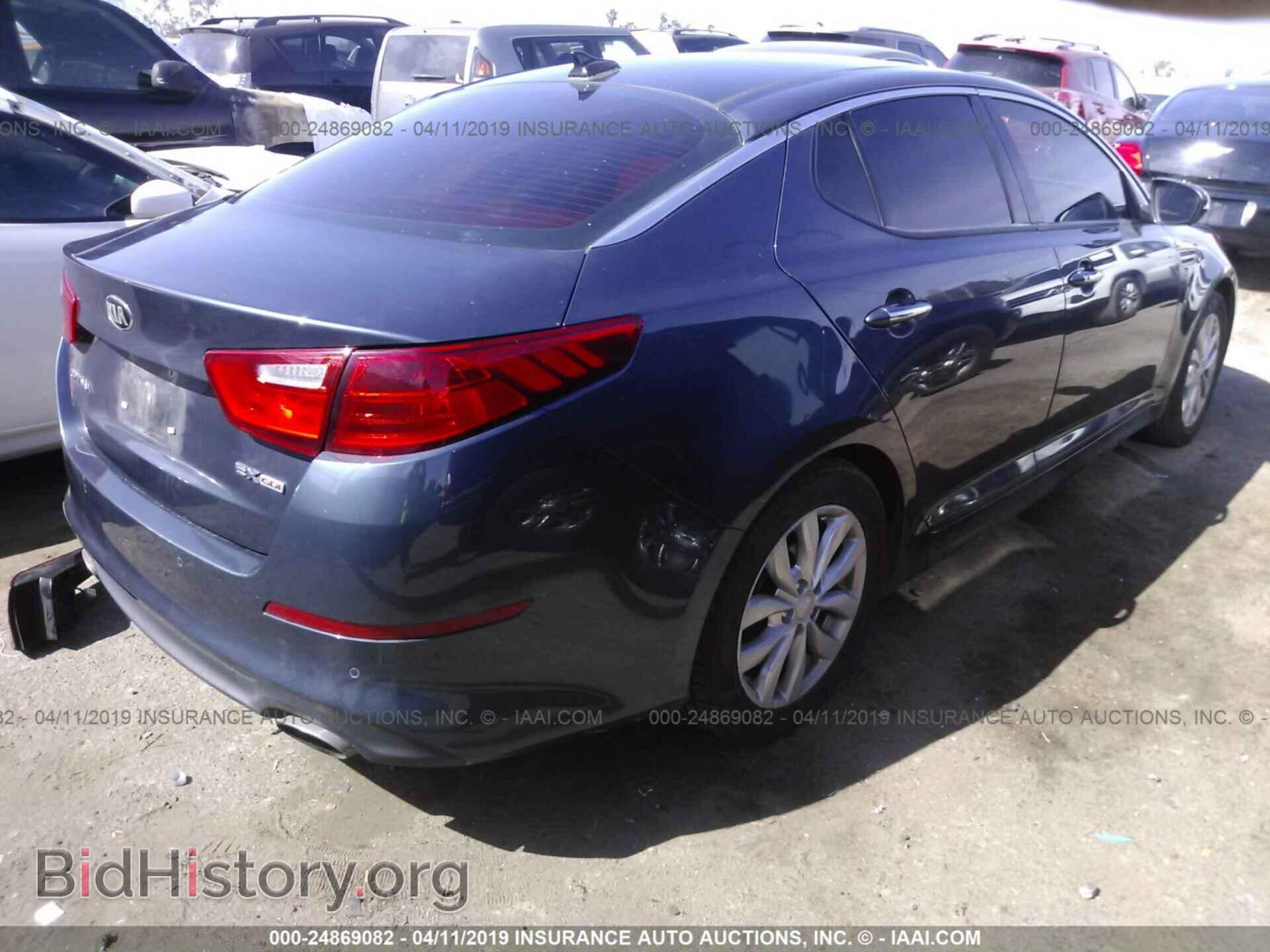 2015 KIA OPTIMA - VIN: 5XXGN4A75FG403045 - Photo 4