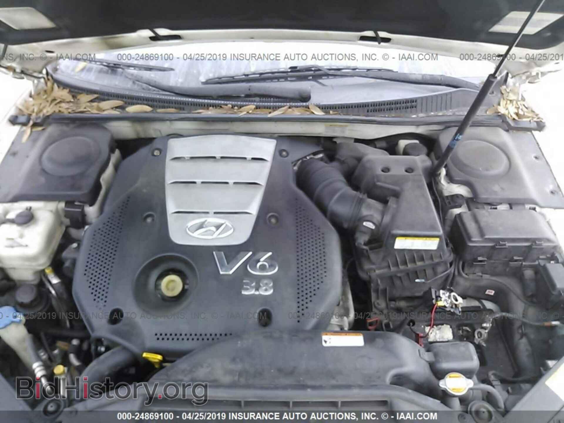2007 HYUNDAI AZERA - VIN: KMHFC46FX7A201621 - Фото 10