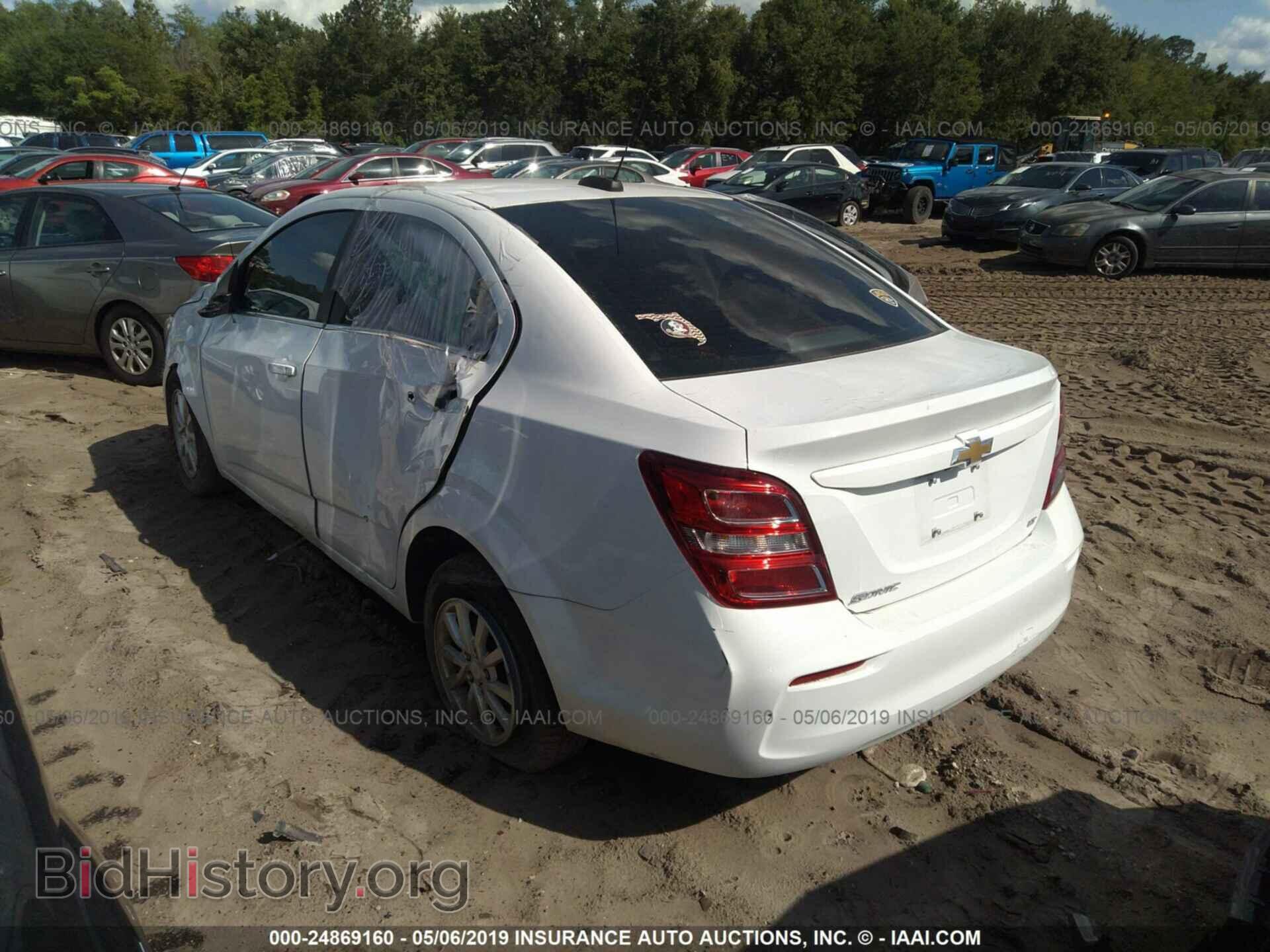 2017 CHEVROLET SONIC - VIN: 1G1JD5SH5H4134704 - Фото 3