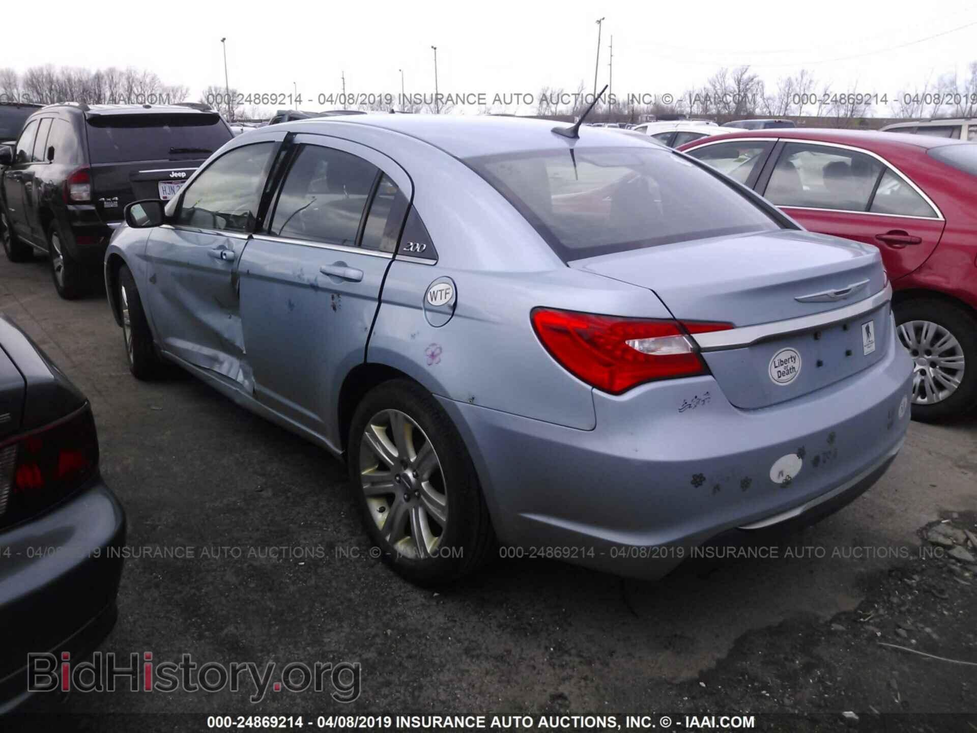 2012 CHRYSLER 200 - VIN: 1C3CCBBG8CN143607 - Фото 3