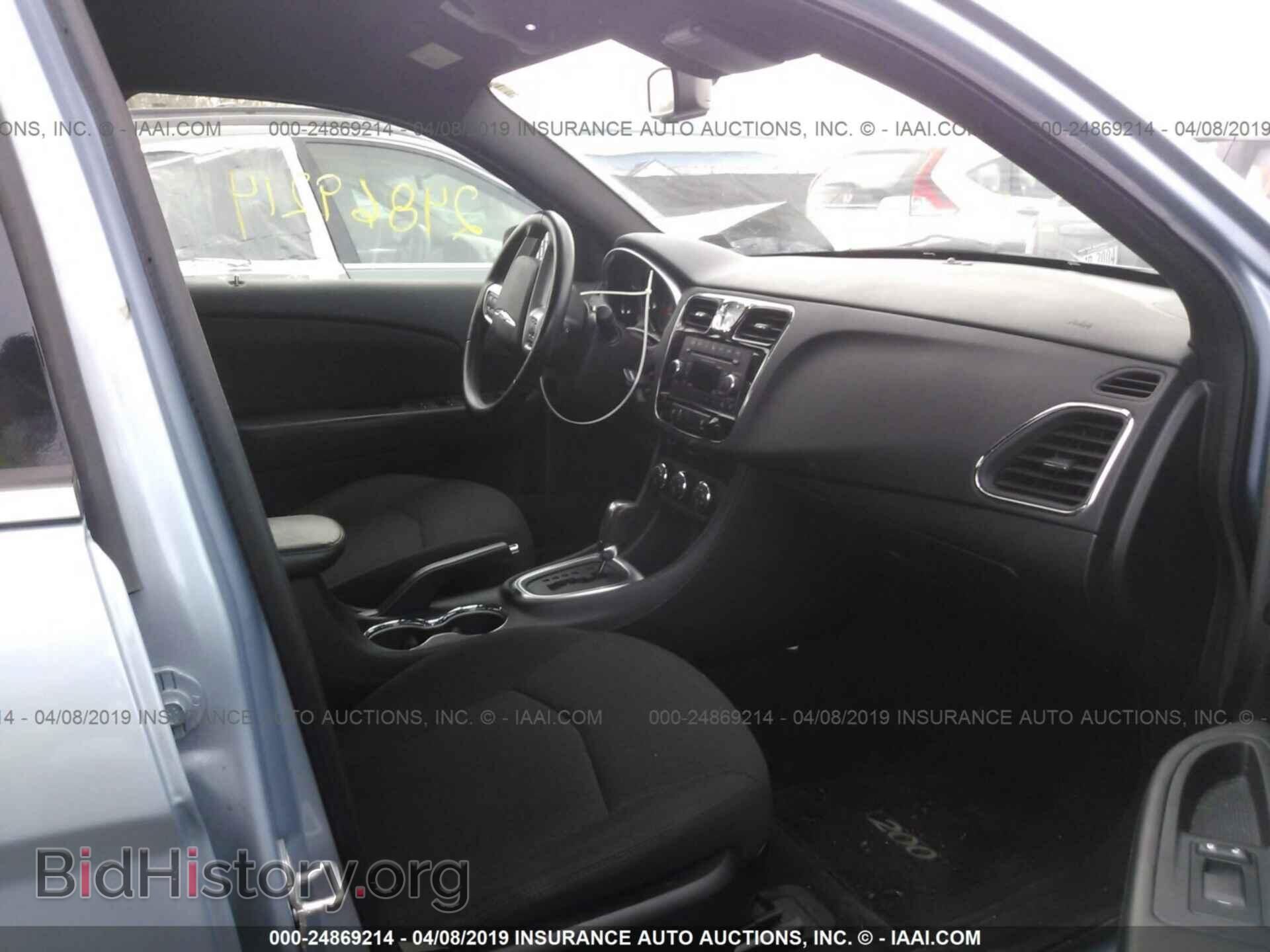 2012 CHRYSLER 200 - VIN: 1C3CCBBG8CN143607 - Фото 5