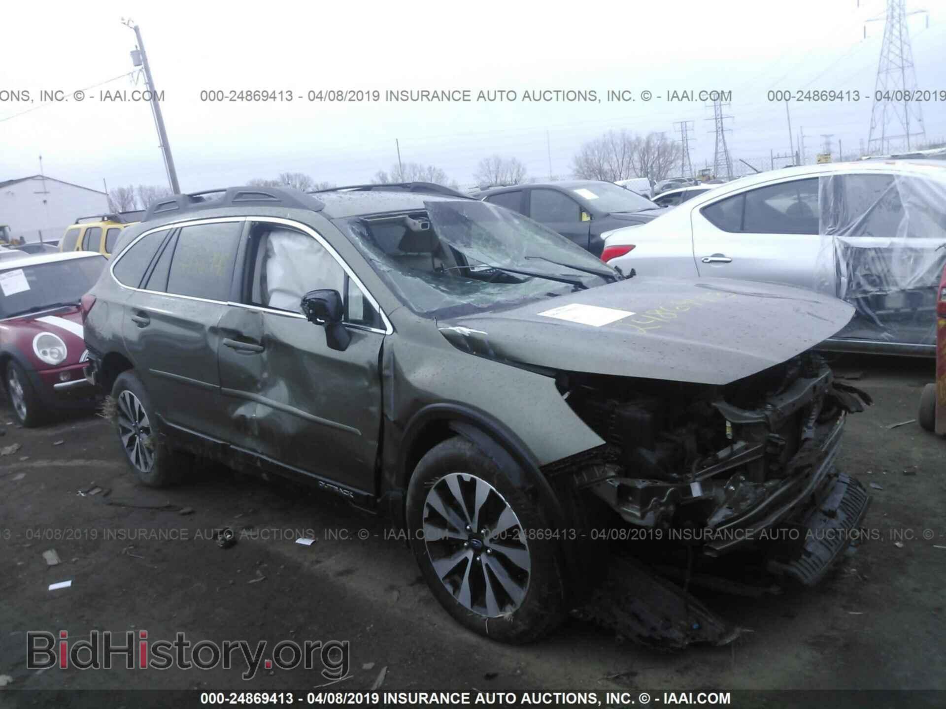 Photo 4S4BSENC1F3327755 - SUBARU OUTBACK 2015