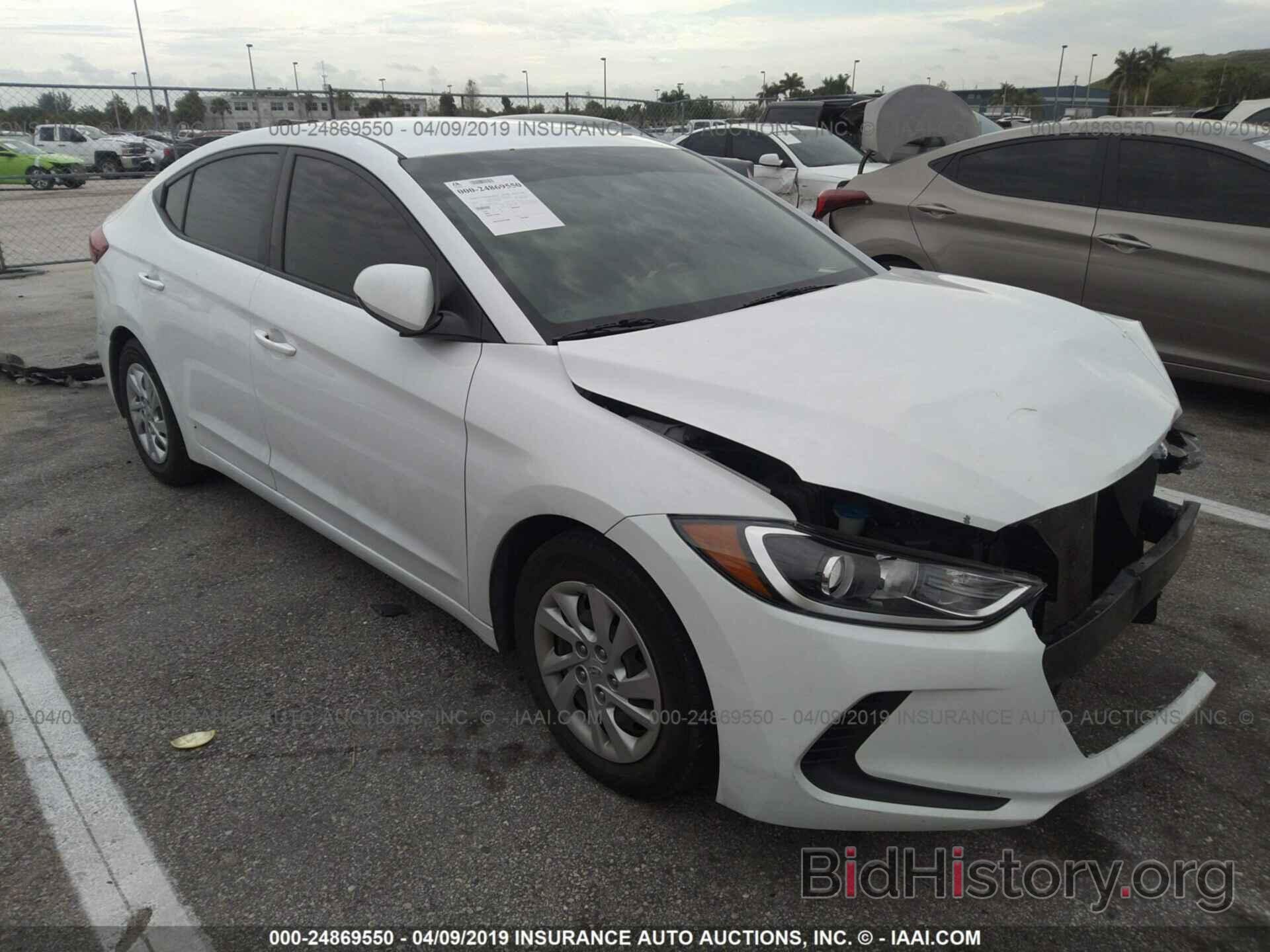 Photo 5NPD74LF9HH113867 - HYUNDAI ELANTRA 2017