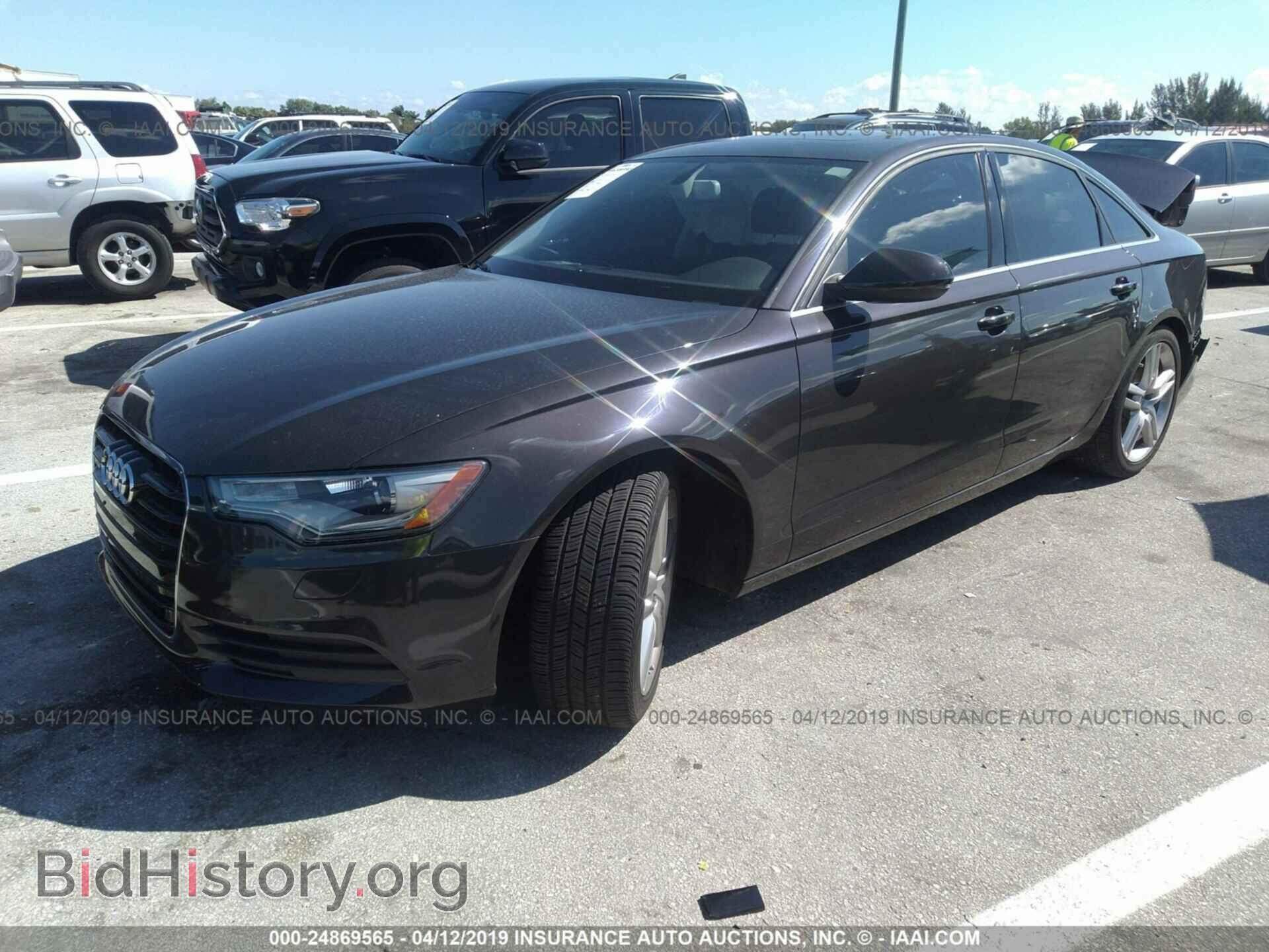 2014 AUDI A6 - VIN: WAUFMAFC1EN097934 - Фото 2
