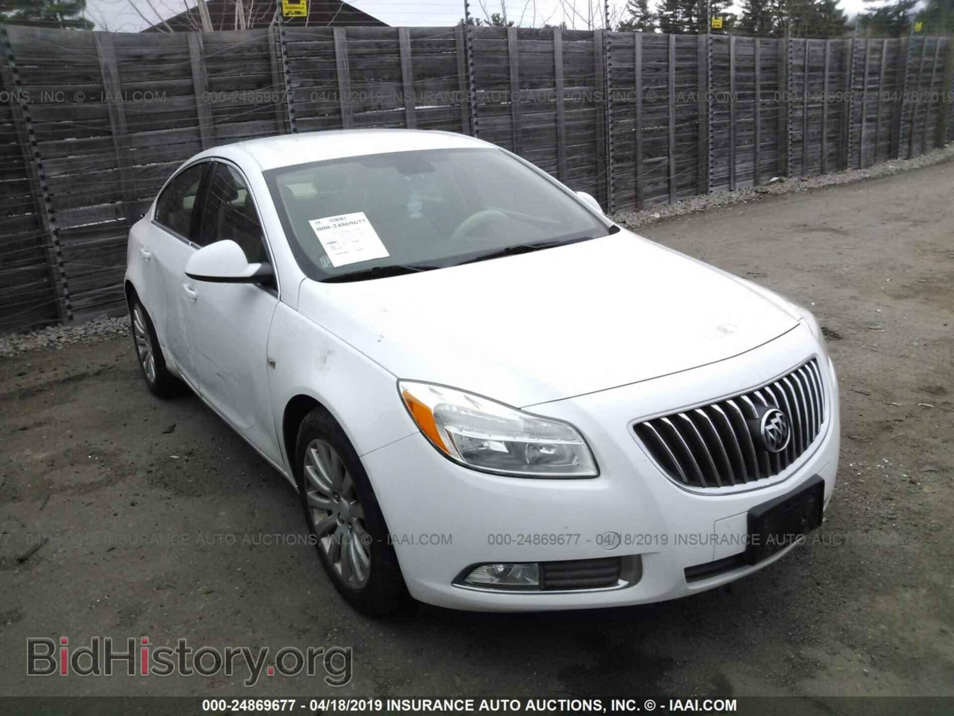 Фотография W04GN5EC2B1124827 - BUICK REGAL 2011
