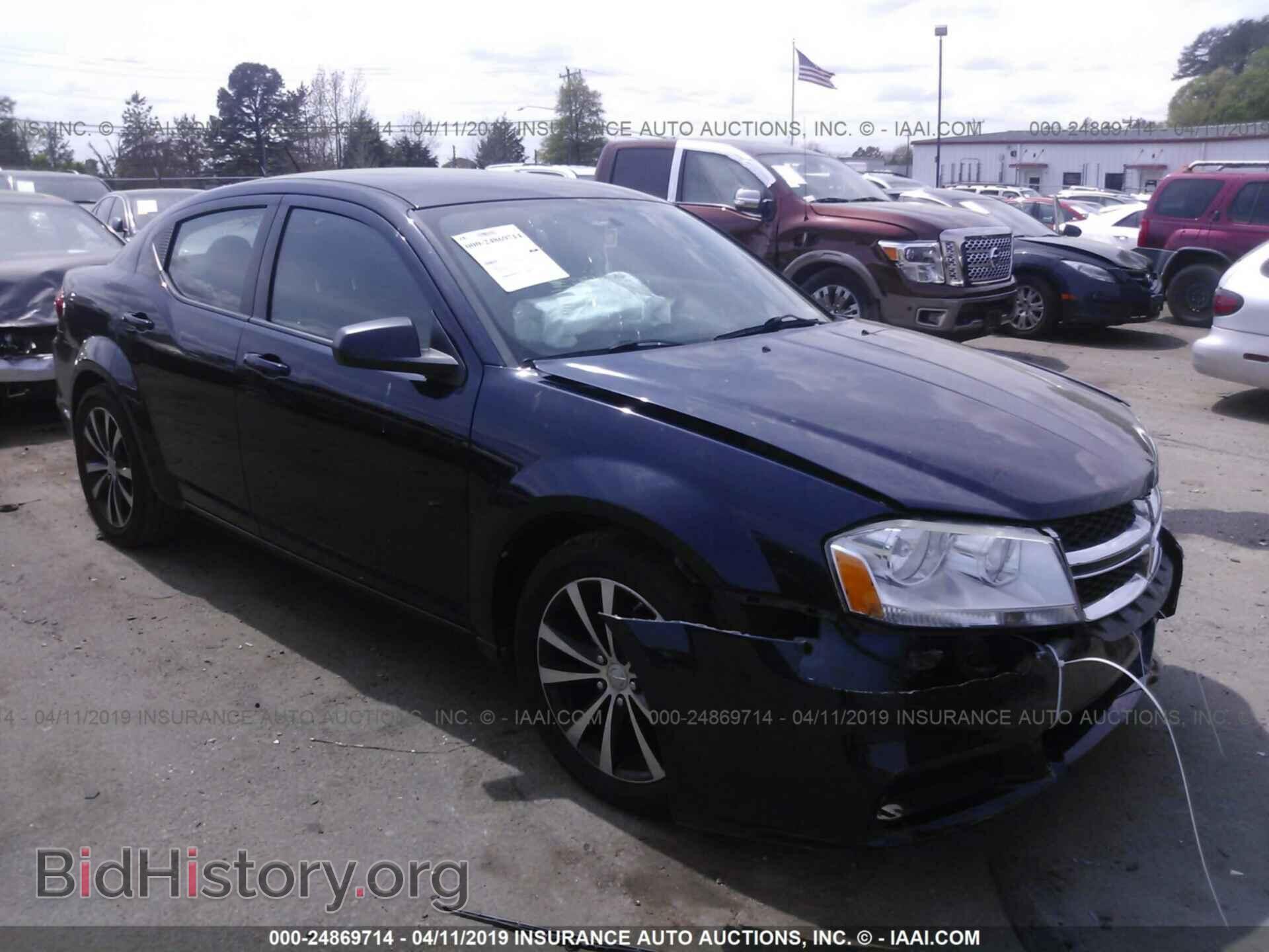 Photo 1C3CDZAB1DN753992 - DODGE AVENGER 2013