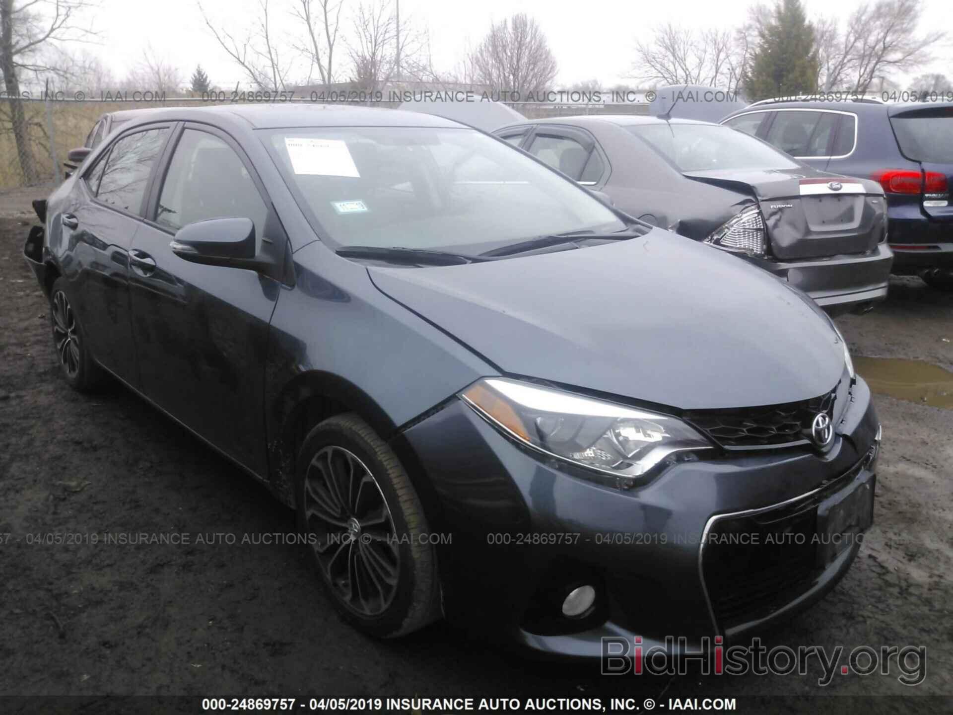 Photo 2T1BURHE0FC389125 - TOYOTA COROLLA 2015