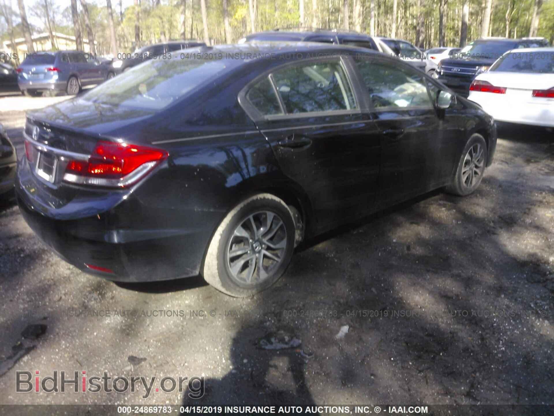 2013 HONDA CIVIC - VIN: 19XFB2F91DE034774 - Фото 4
