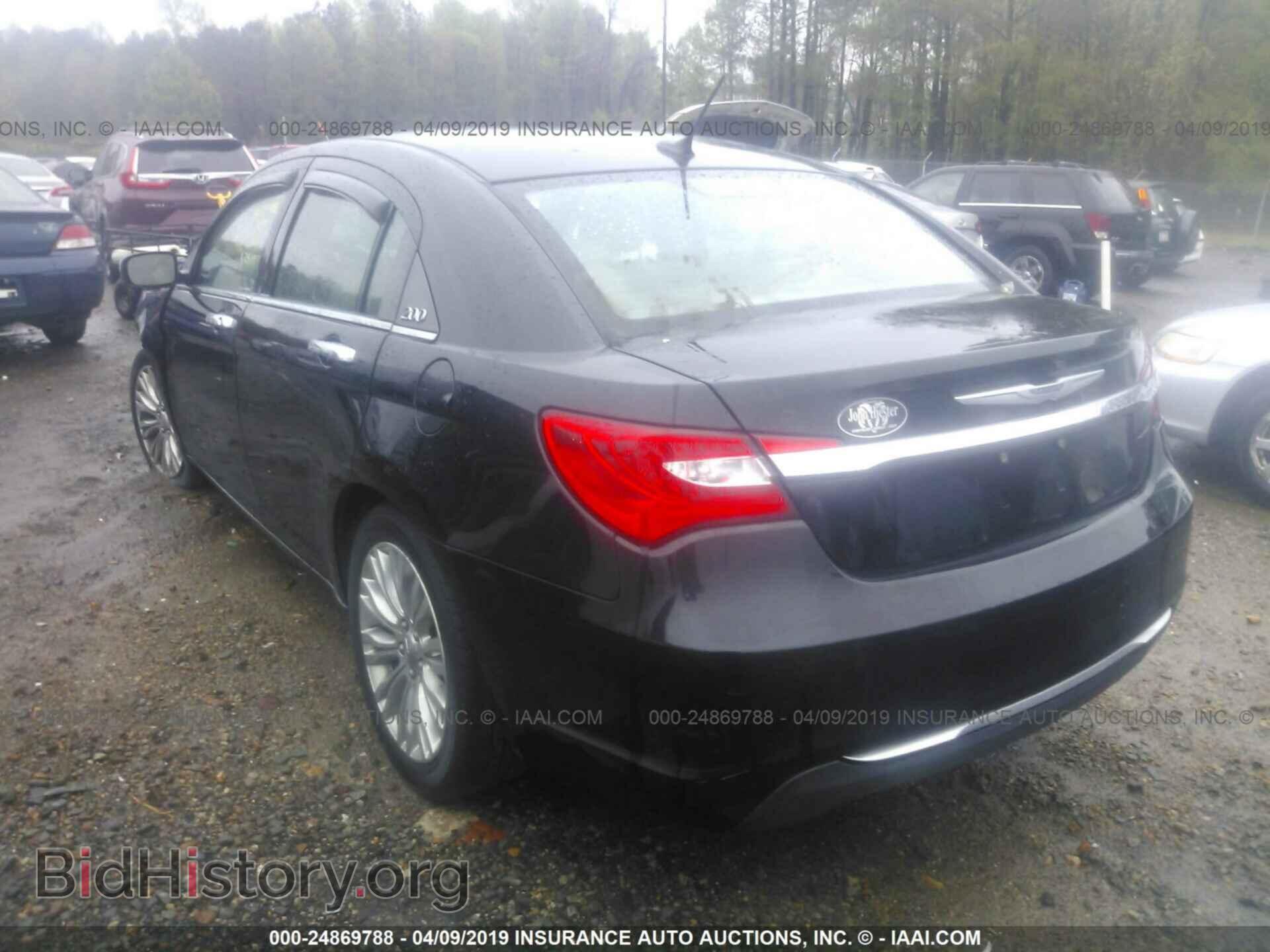 2012 CHRYSLER 200 - VIN: 1C3CCBCB3CN249496 - Фото 3