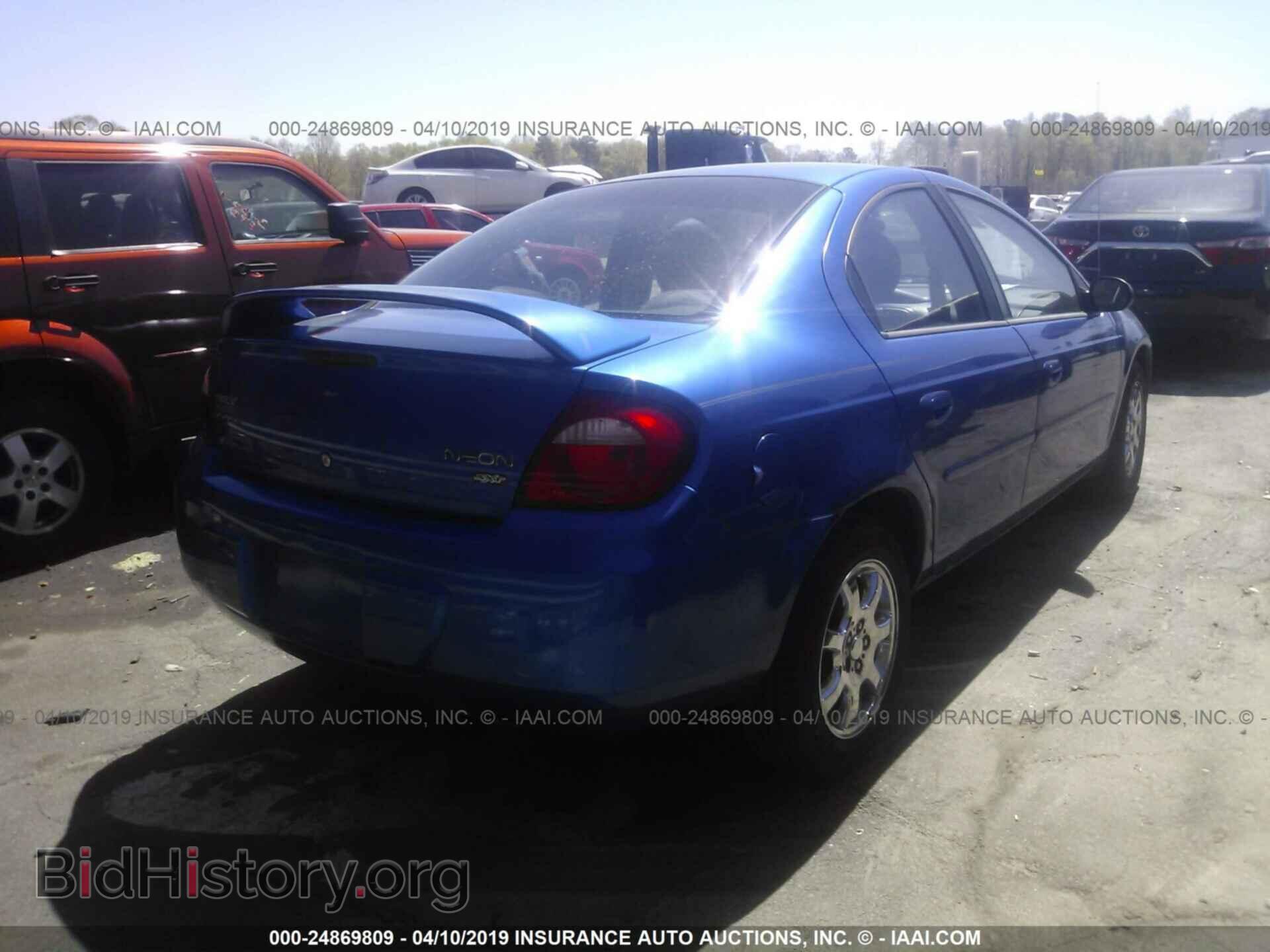 2004 DODGE NEON - VIN: 1B3ES56C94D553938 - Фото 4