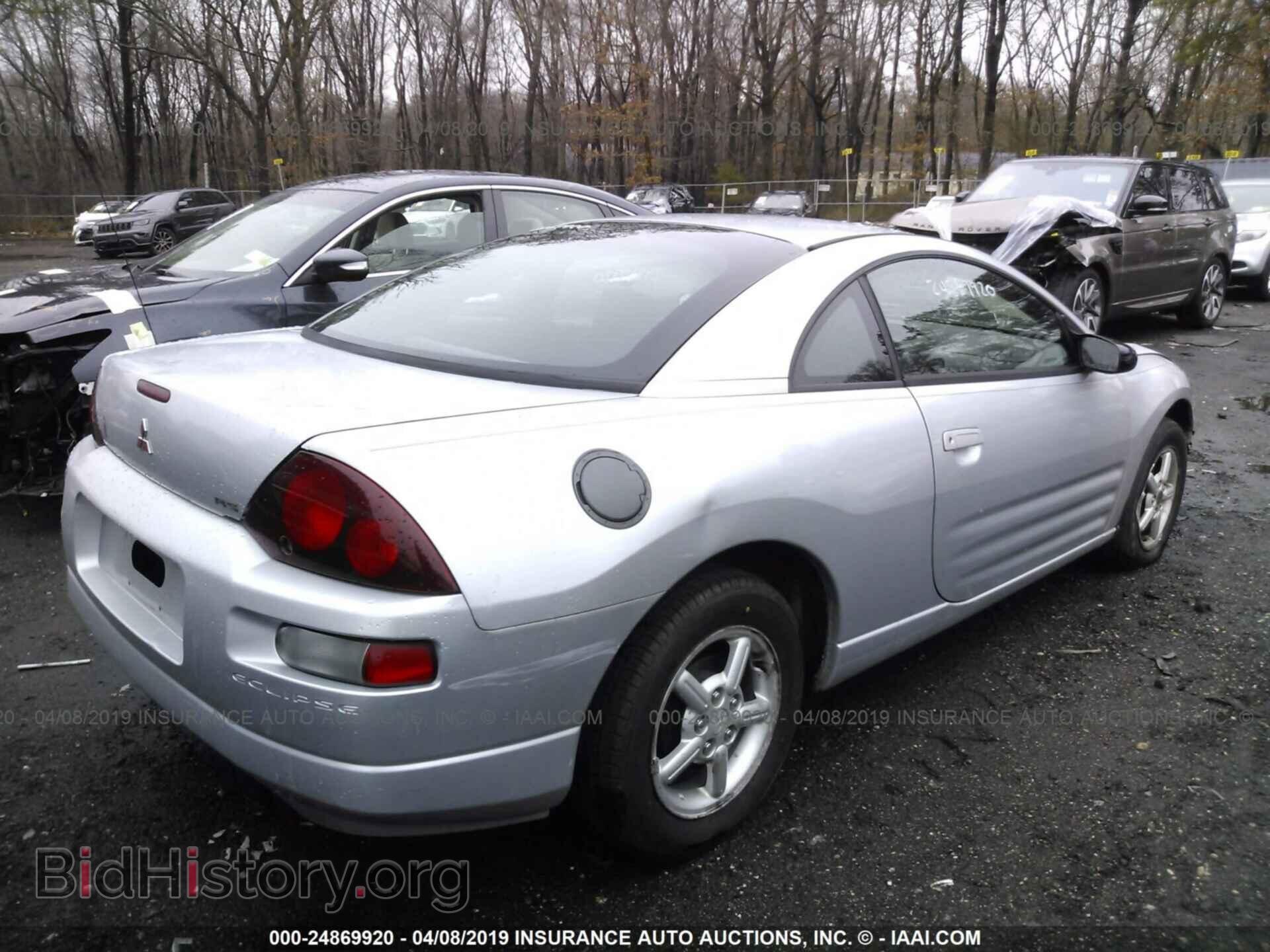2001 MITSUBISHI ECLIPSE - VIN: 4A3AC34G51E150756 - Фото 4