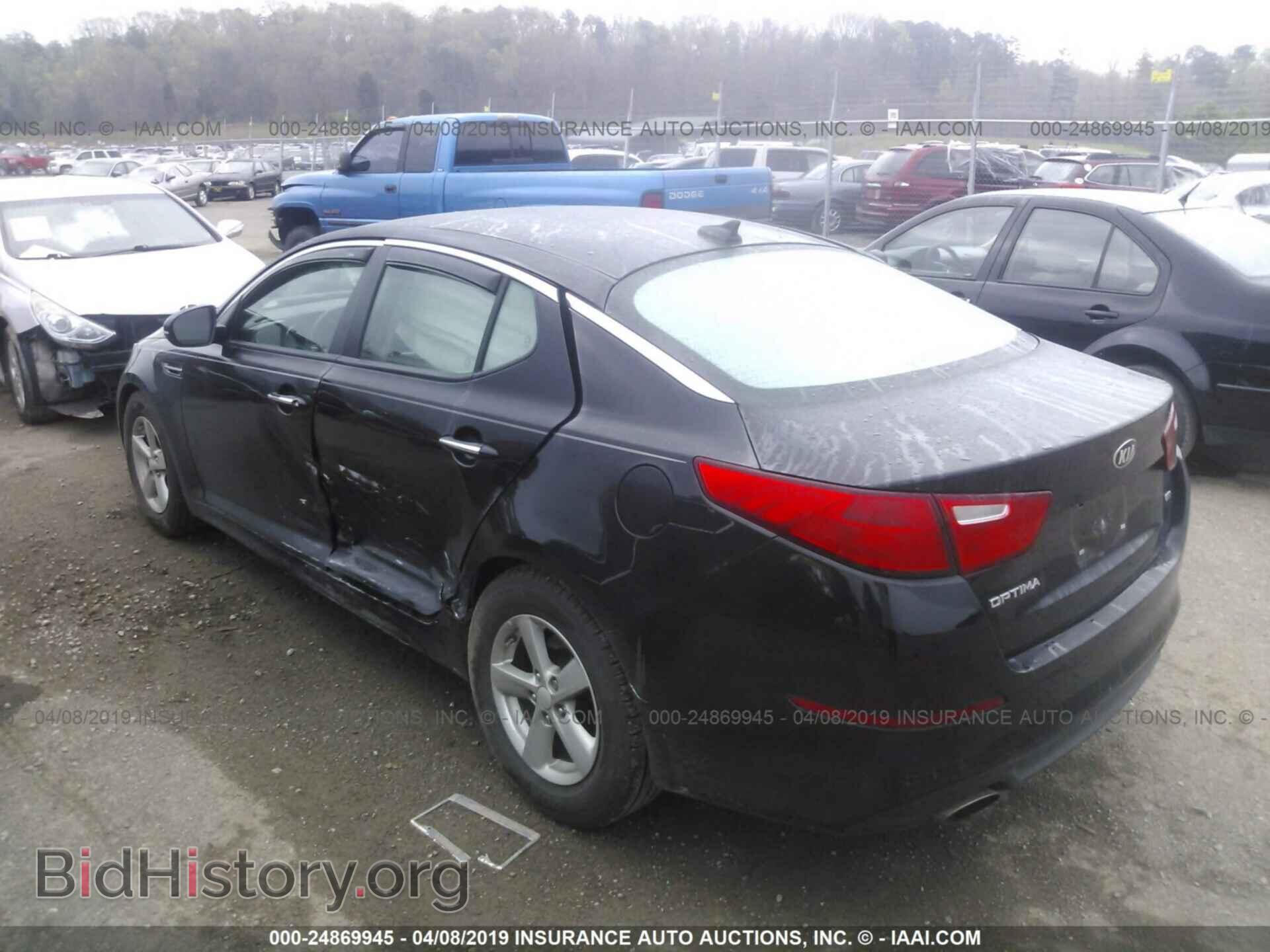 2015 KIA OPTIMA - VIN: 5XXGM4A70FG483485 - Фото 3