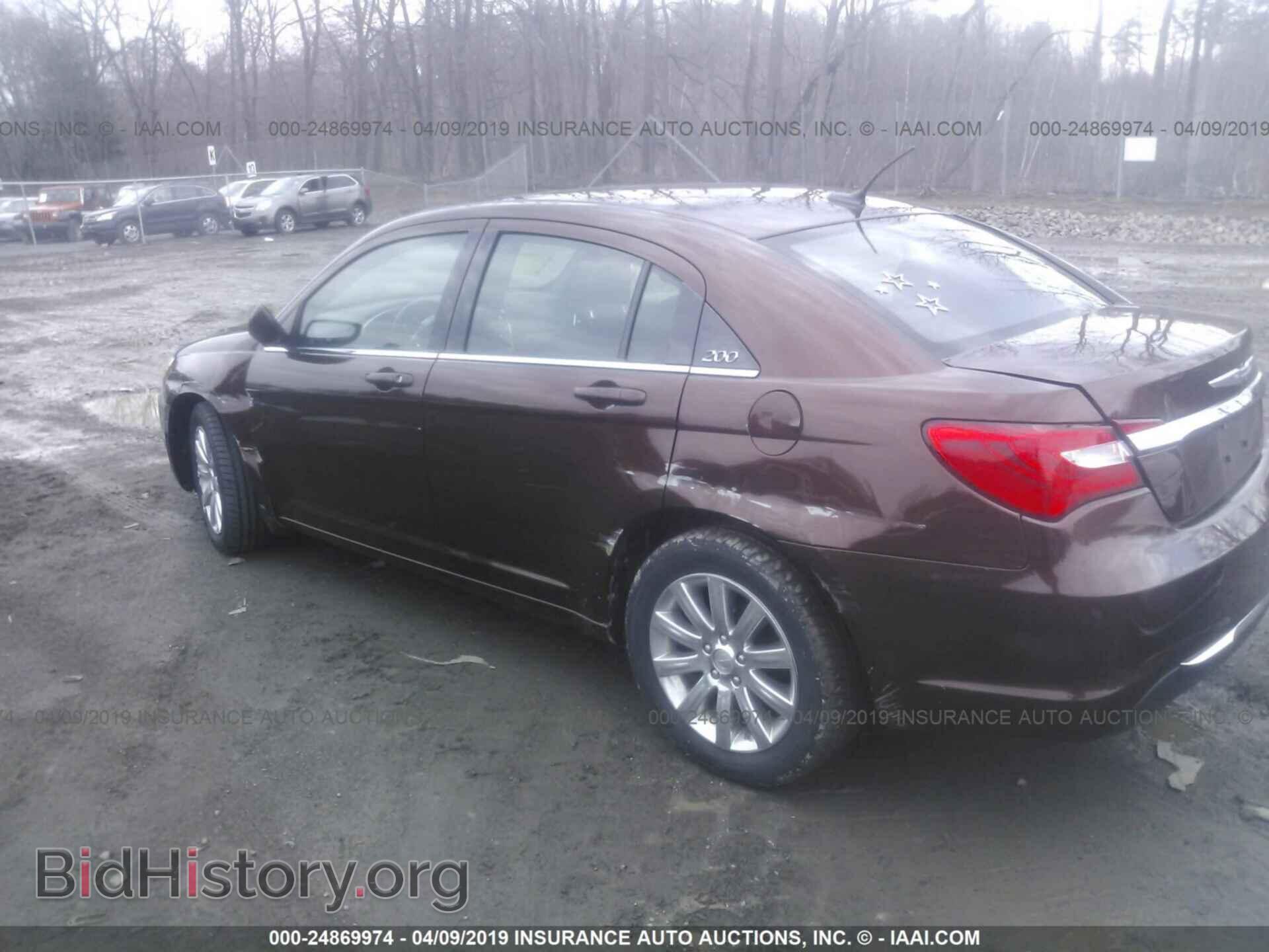 2012 CHRYSLER 200 - VIN: 1C3CCBBG2CN189353 - Фото 3