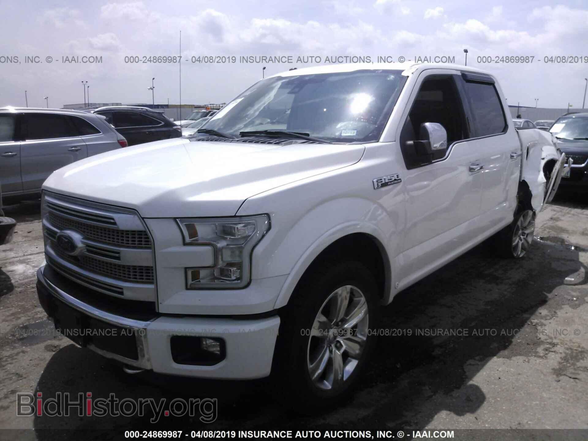 2015 FORD F150 - VIN: 1FTEW1EF8FFB47504 - Фото 2