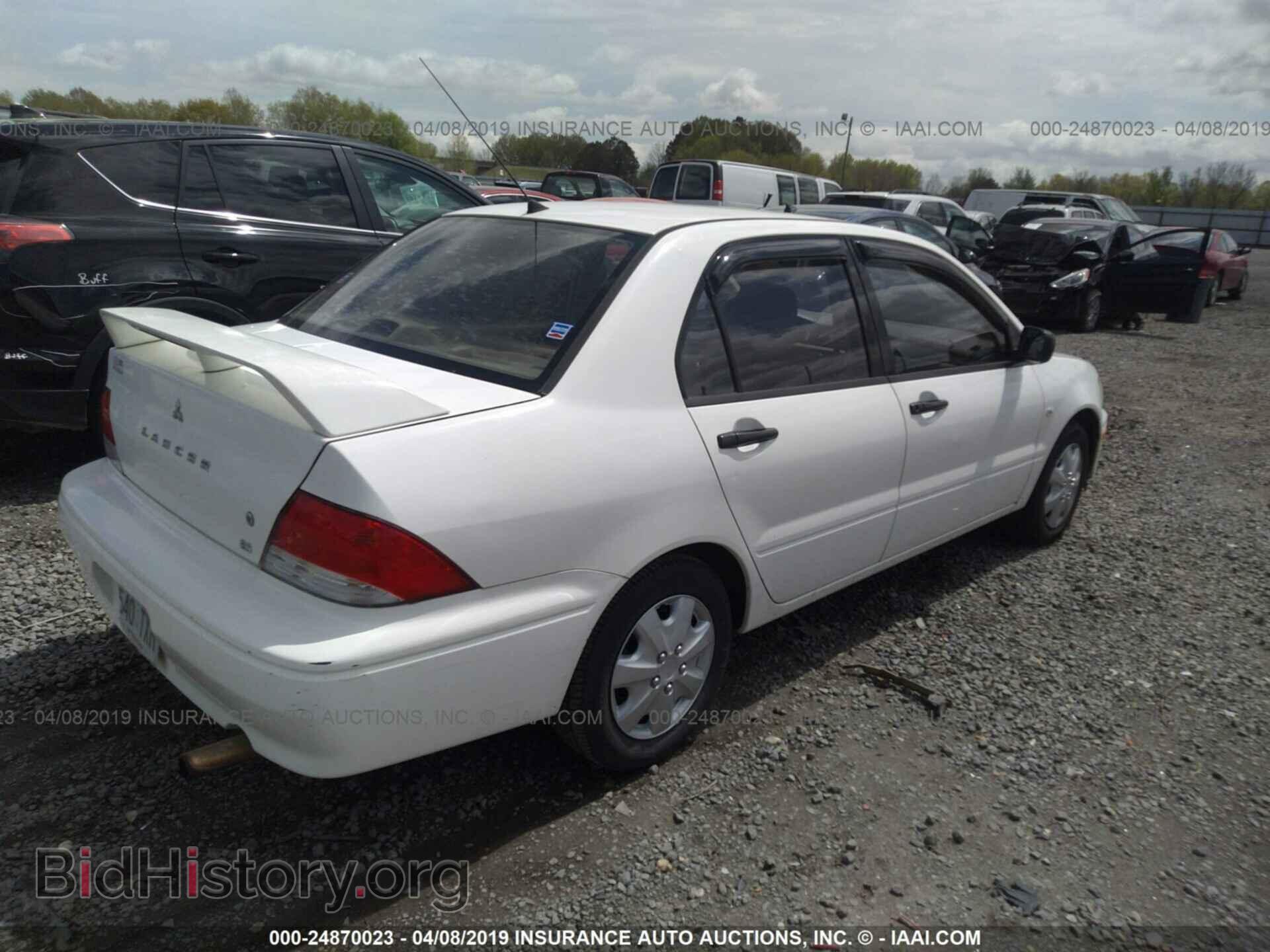 2003 MITSUBISHI LANCER - VIN: JA3AJ26E23U099366 - Фото 4